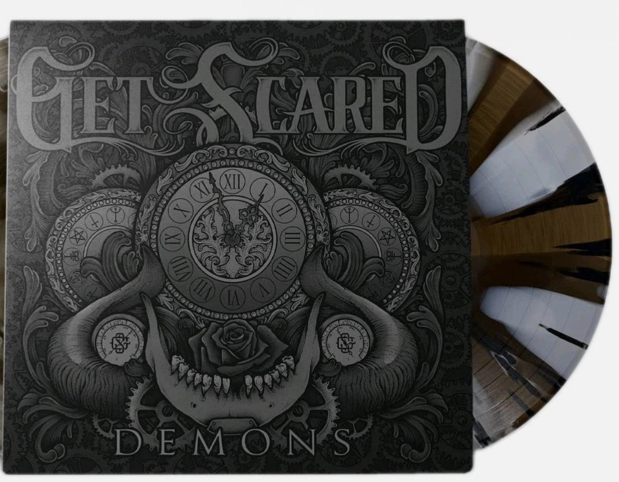 Demons – Get Scared LP Clock Cornetto w/ Splatter (ETR EXCL) /150 Vinyl IN HAND
