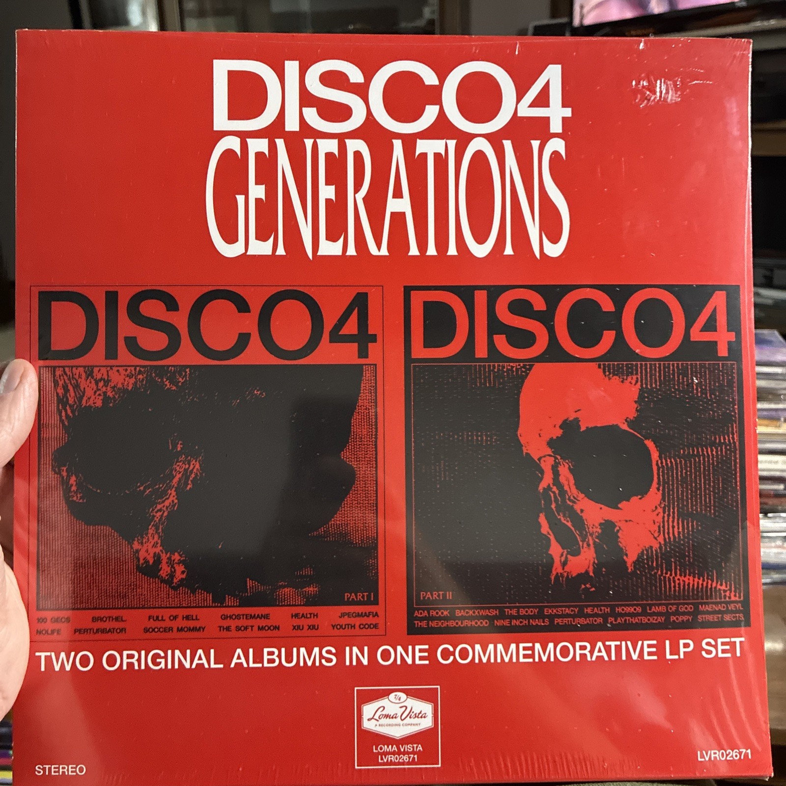*NEW SEALED-HEALTH-Generations Edition: Disco4, Part I and Disco4 :: Part II 2LP