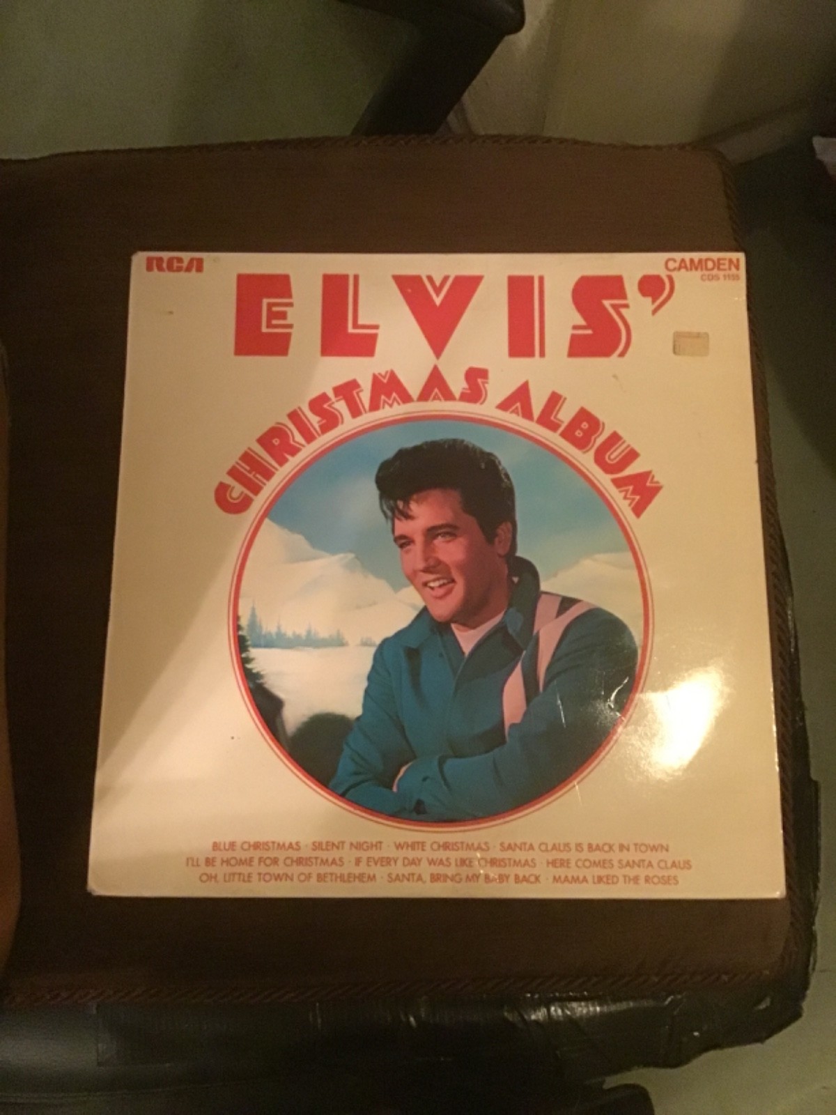 ELVIS” CHRISTMAS ALBUM 12″ VINYL ELVIS PRESLEY POP BIRTHDAY