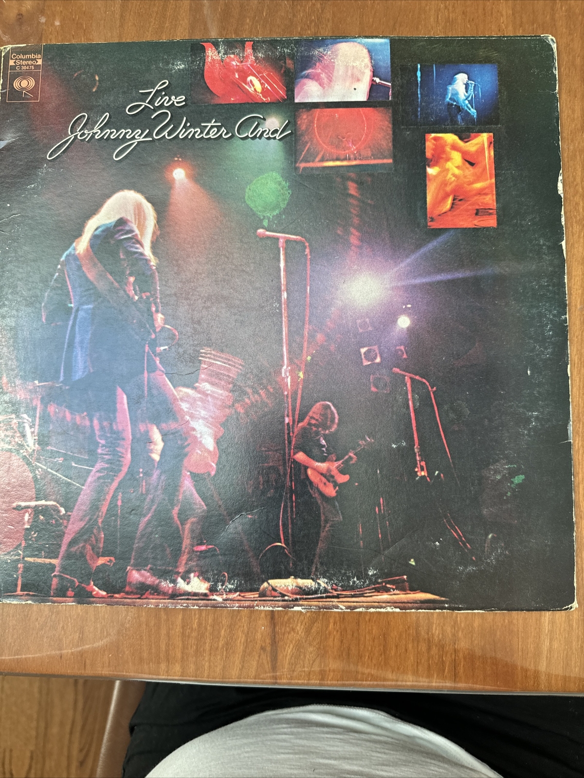 Johnny Winter And Live LP 1971 Columbia Records C 30475 Vinyl