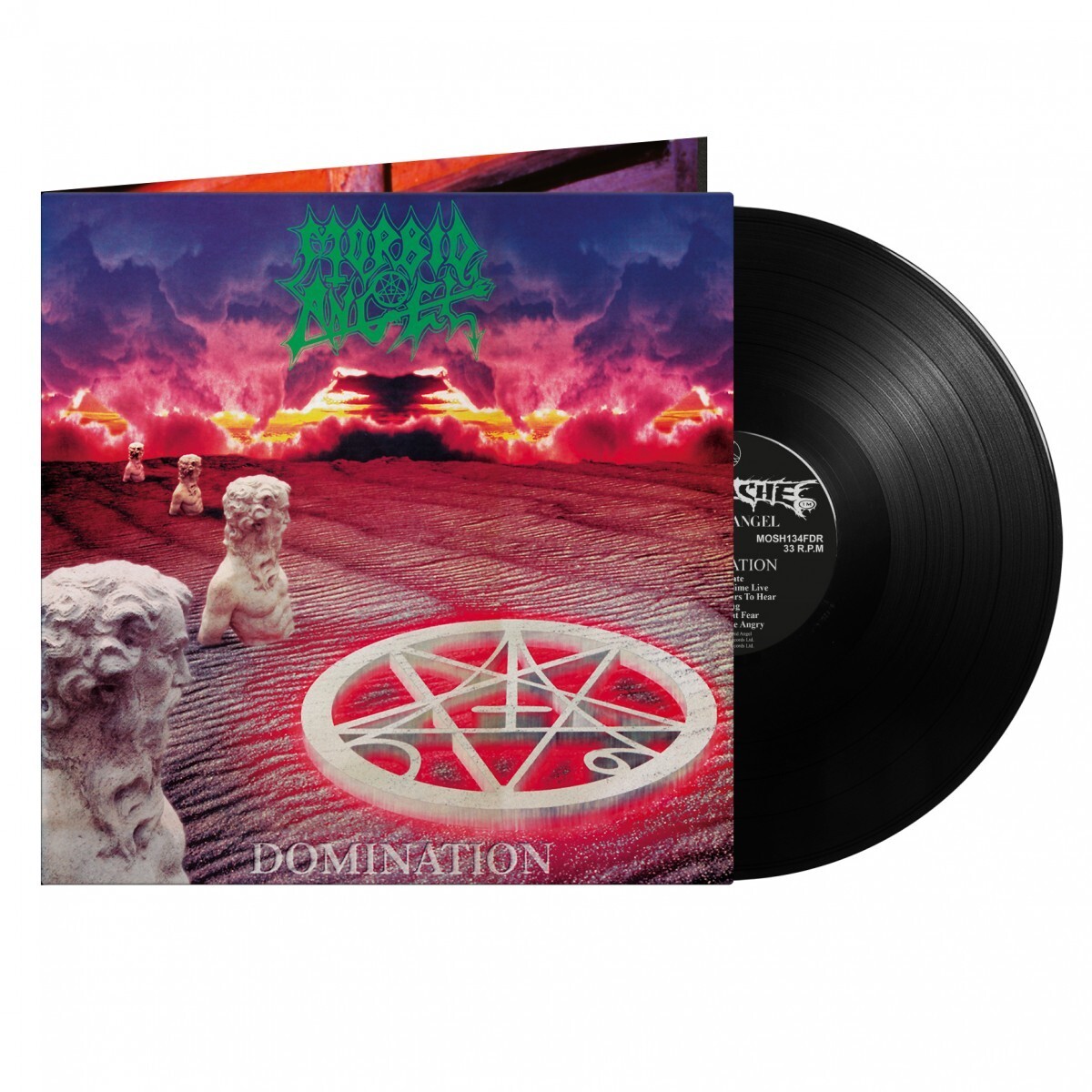 Morbid Angel ‘Domination’ Black Vinyl – NEW