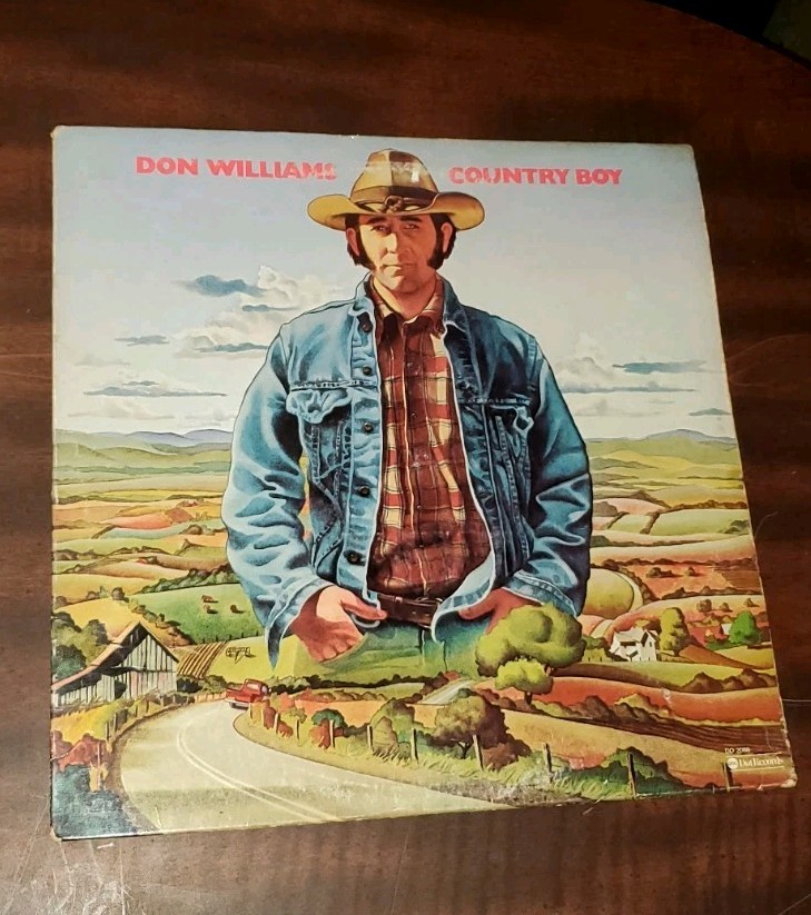 Country Boy – Don Williams (LP 1977 ABC / Dot Records) First Pressing VG/VG+
