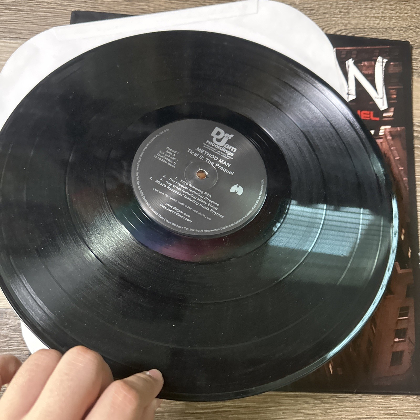 Method Man – Tical 0: The Prequel (2LP, 2004, Rza, Busta Rhymes, Redman, Insert)