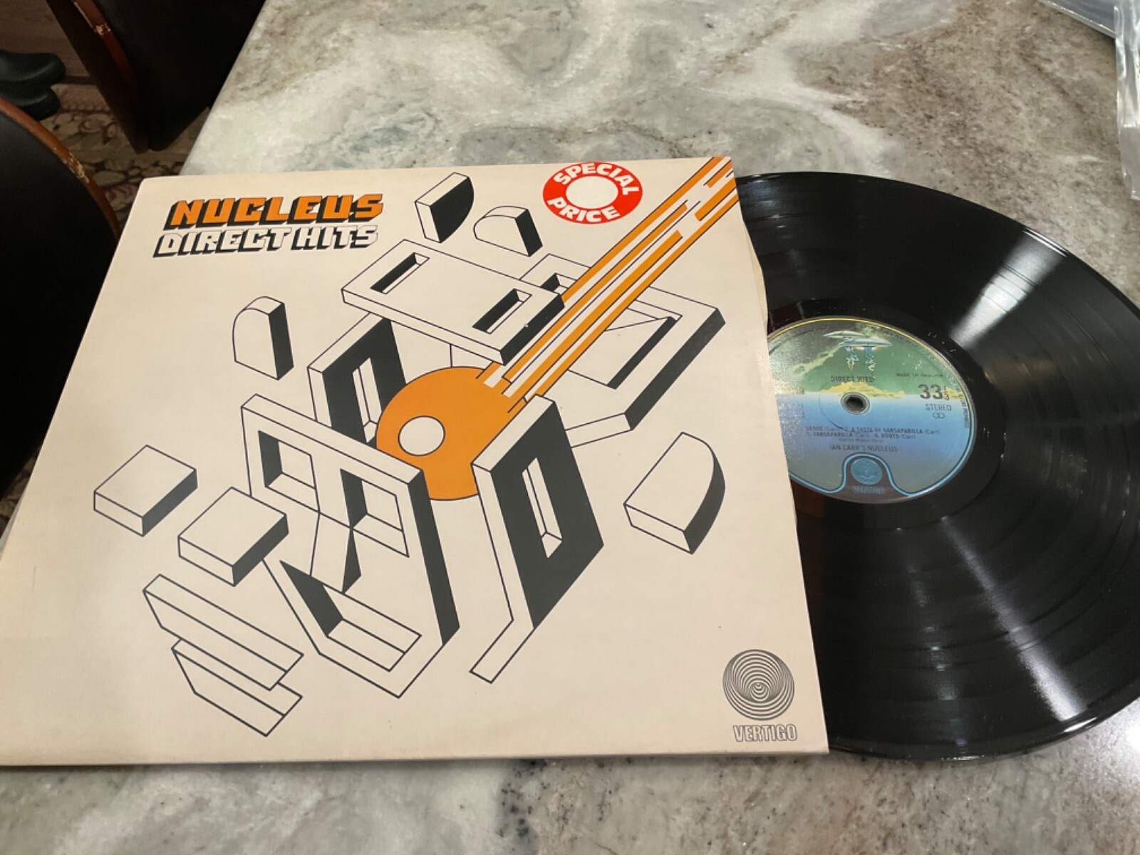 NUCLEUS LP DIRECT HITS 1976 Vertigo 9286 019 NM/NM UK ORIG PRESS Ian Carr
