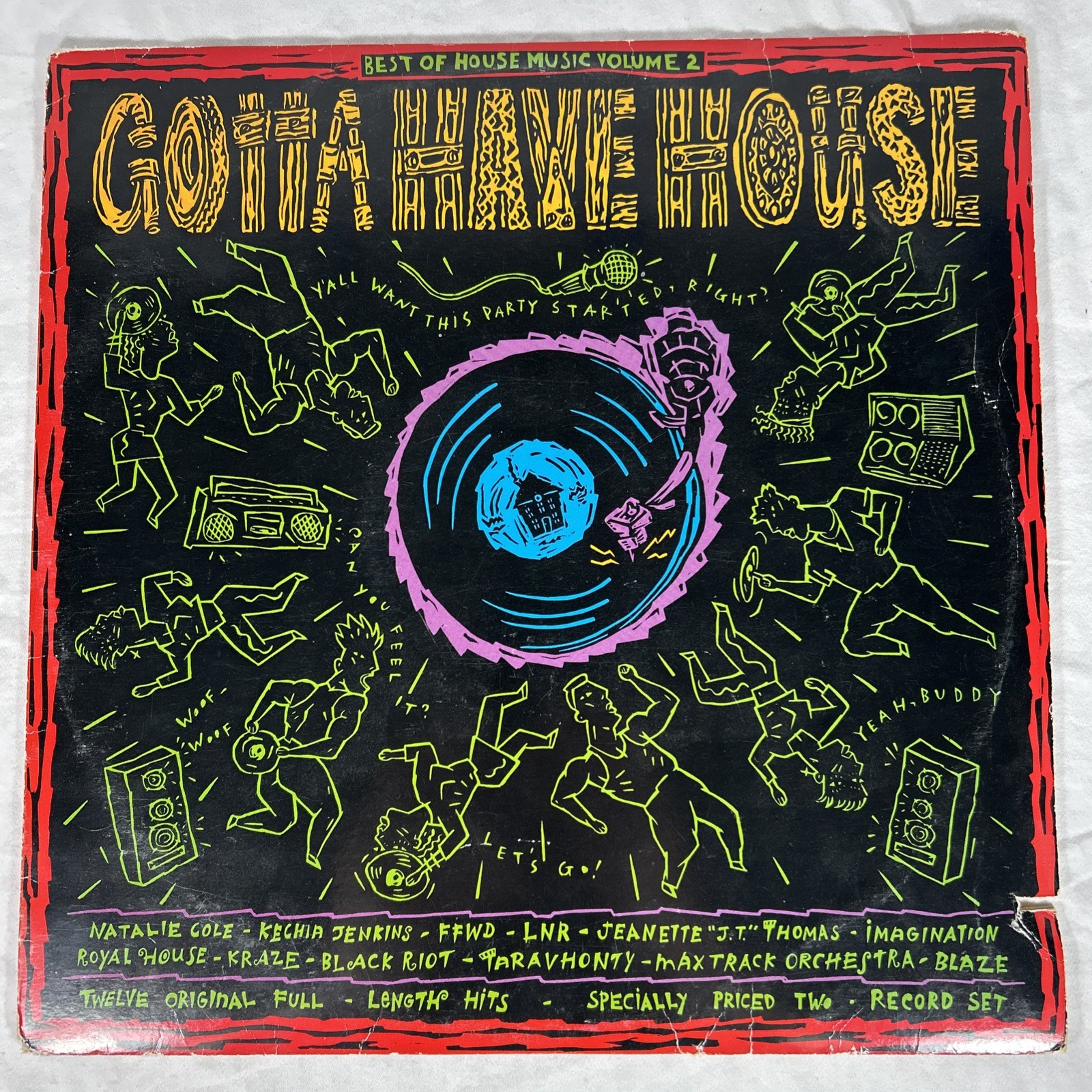 Best Of House Music Volume 2 – Gotta Have House – 2 x 12″ Vinyl – 1988 – House