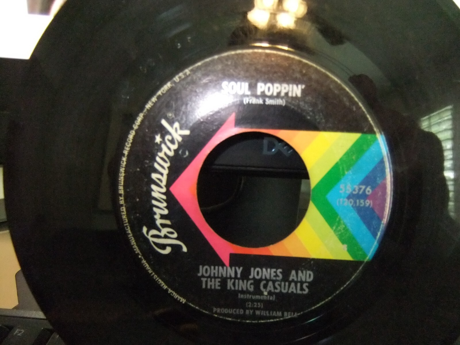 JOHNNY JONES KING CASUALS SOUL POPPIN/BLUES FOR THE BROTHERS BRUNSWICK RECORDS