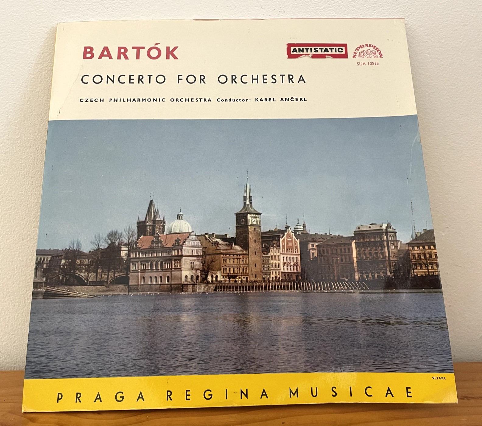 CZECH SUPRATHON SUA 10515 STEREO Bartók*, Czech Philharmonic Orchestra*, Kar