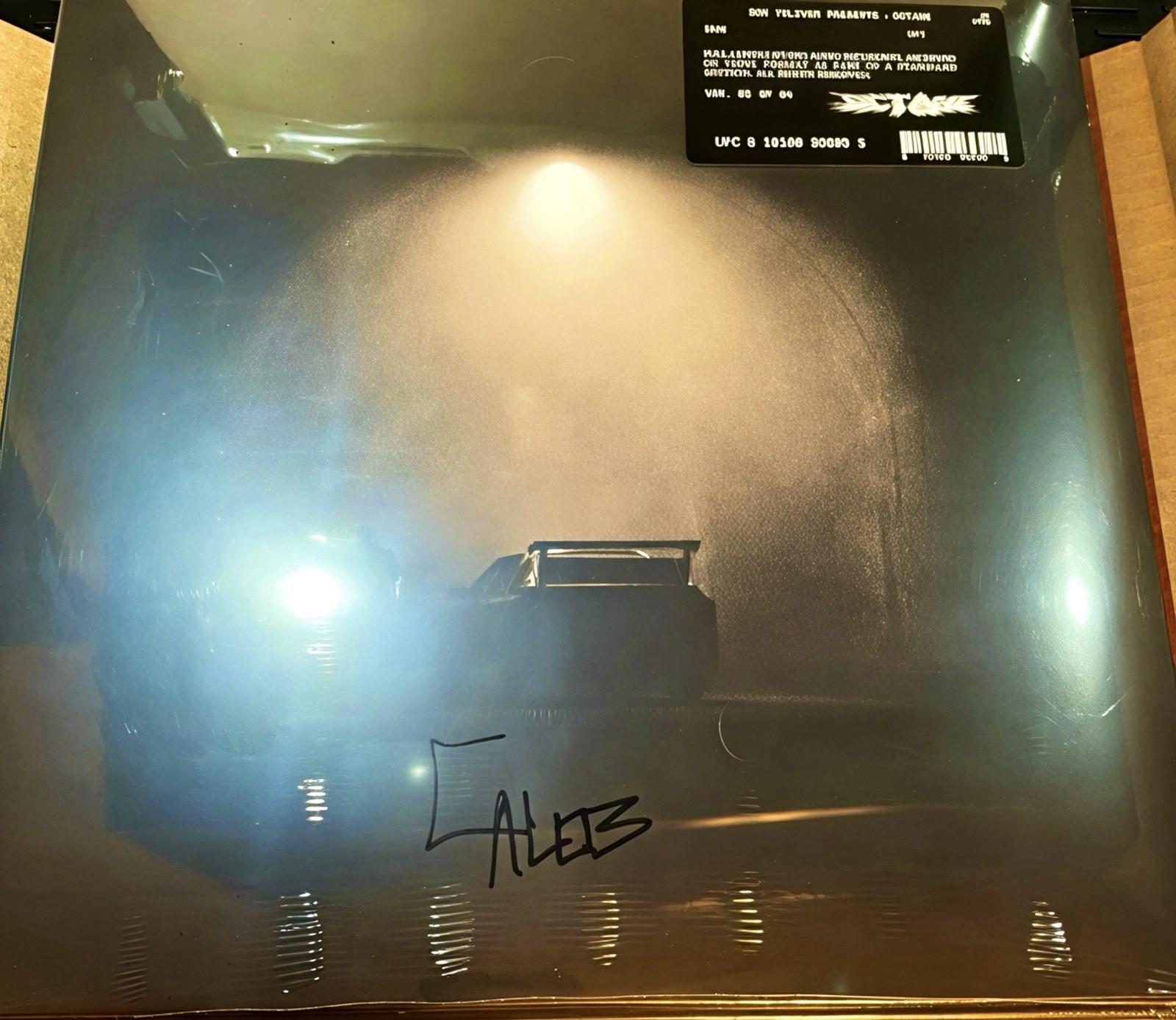 Don Toliver Octane SIGNED Silver Vinyl 2LP [Tunnel Edition] Limited Var 3