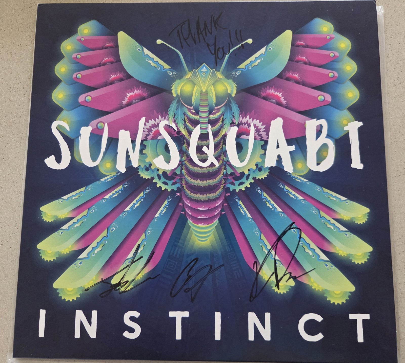 Sunsquabi – Instinct – Multicolor Splatter Vinyl 2LP