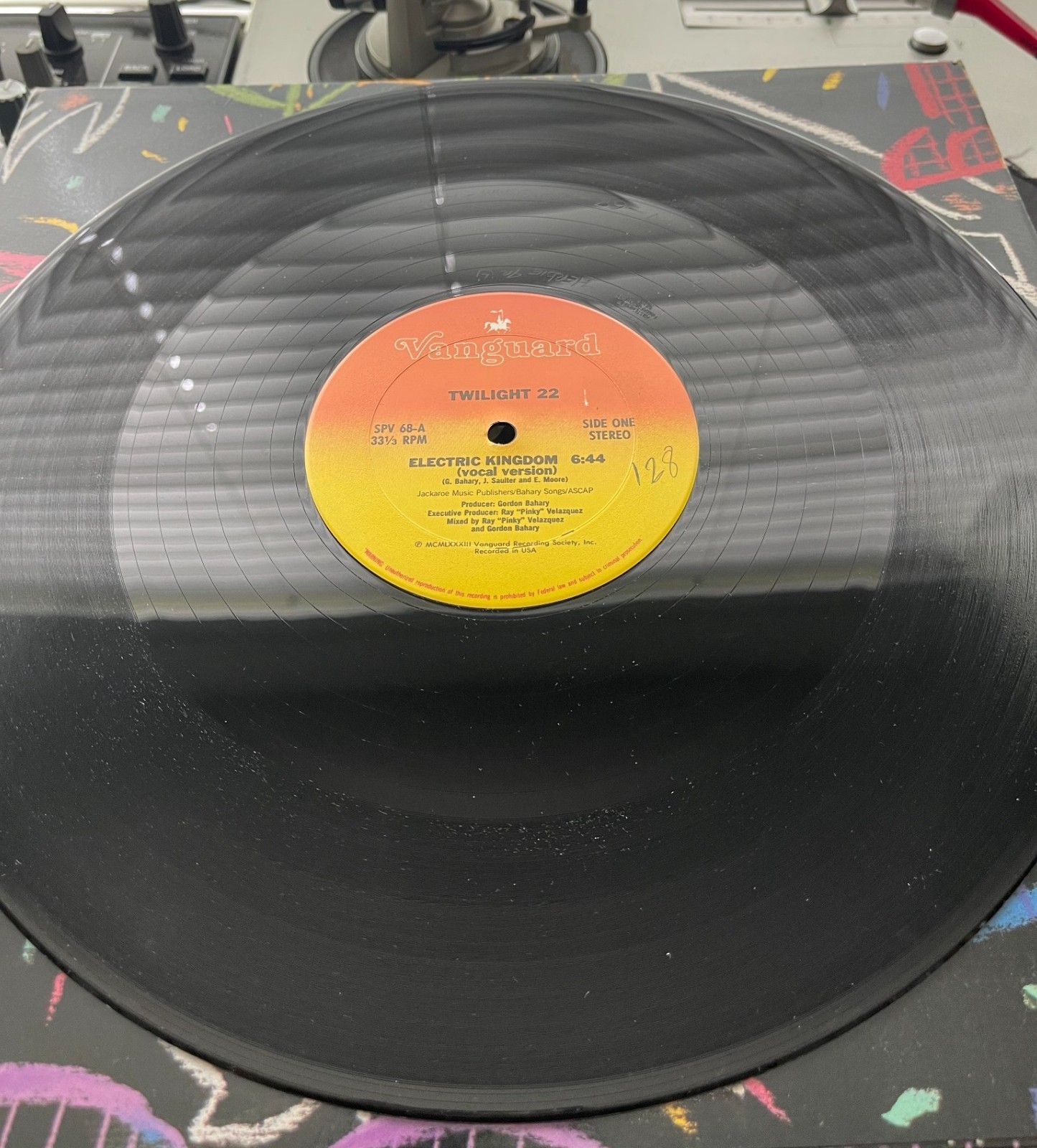 Twilight 22 ‎– Electric Kingdom OG 1983 Alternate Pressing 12″ VG+