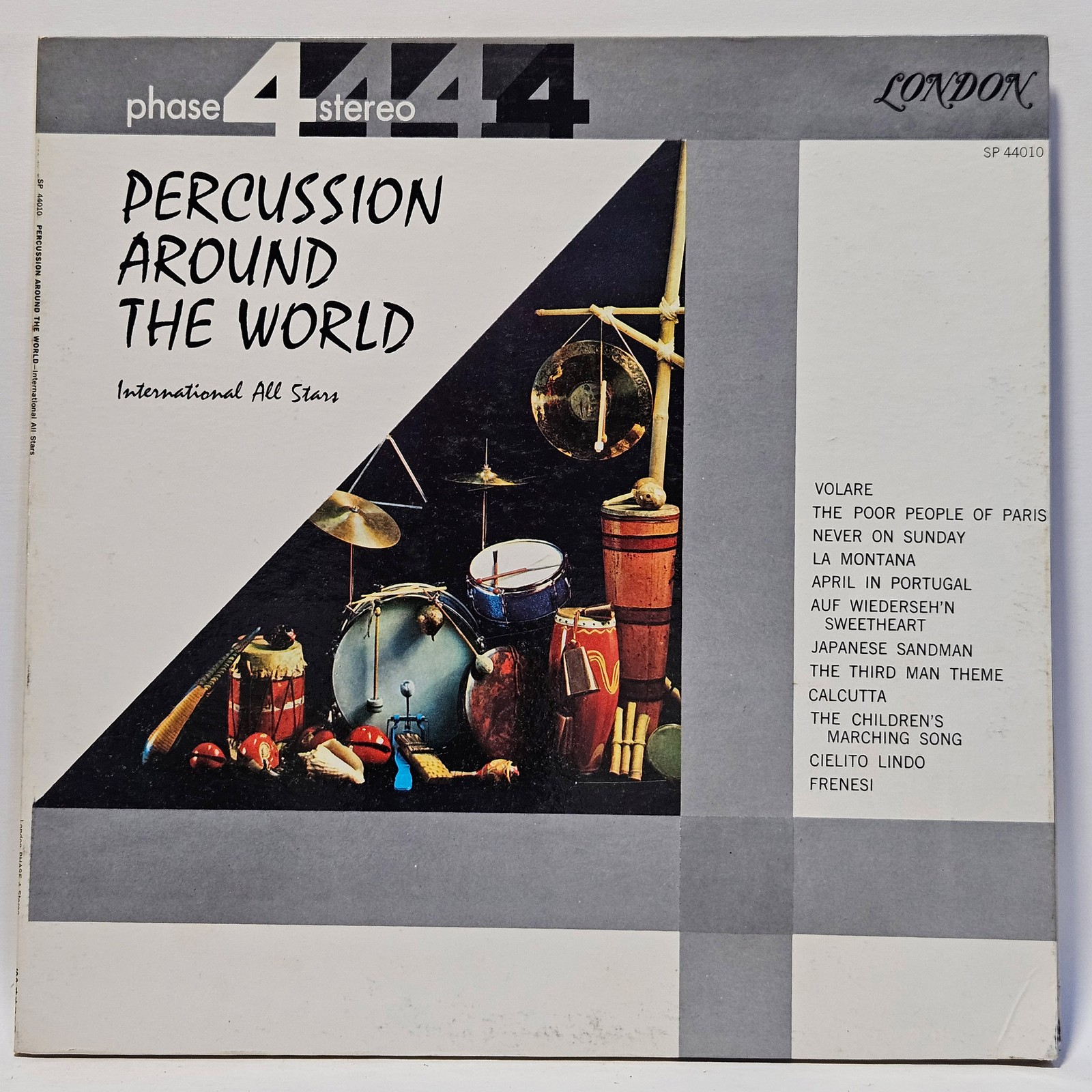 International “Pop” All Stars – Percussion Around The World – 1961 – EX – Ult Cl