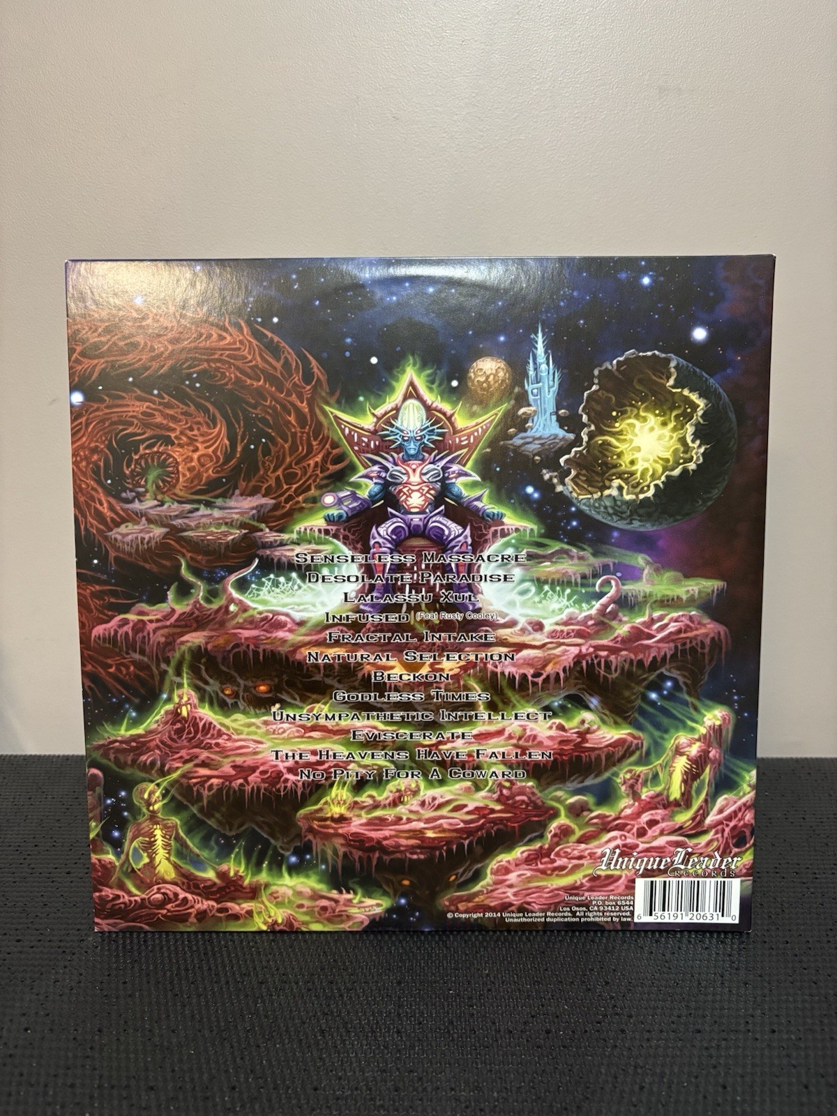 Lugal Ki En By Rings Of Saturn Multicolor Limited Edition Vinyl Death Metal LP