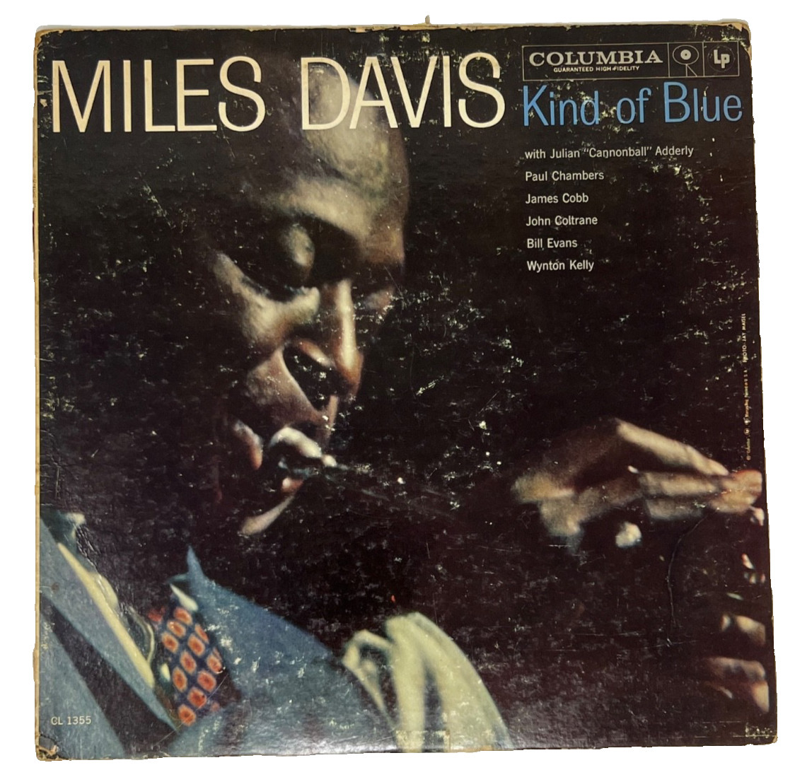 Miles Davis Kind Of Blue CL1355 Matrix XLP47324-1A/1B Original Vinyl LP