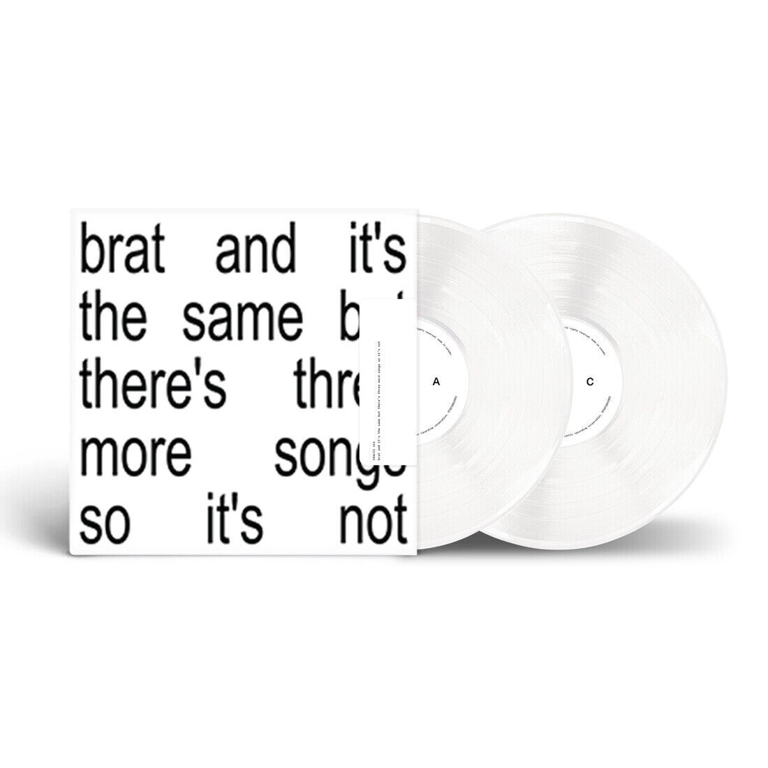 Charli XCX – Brat And It’s The Same But There’s Three More Songs – 2 x LP Vinyl