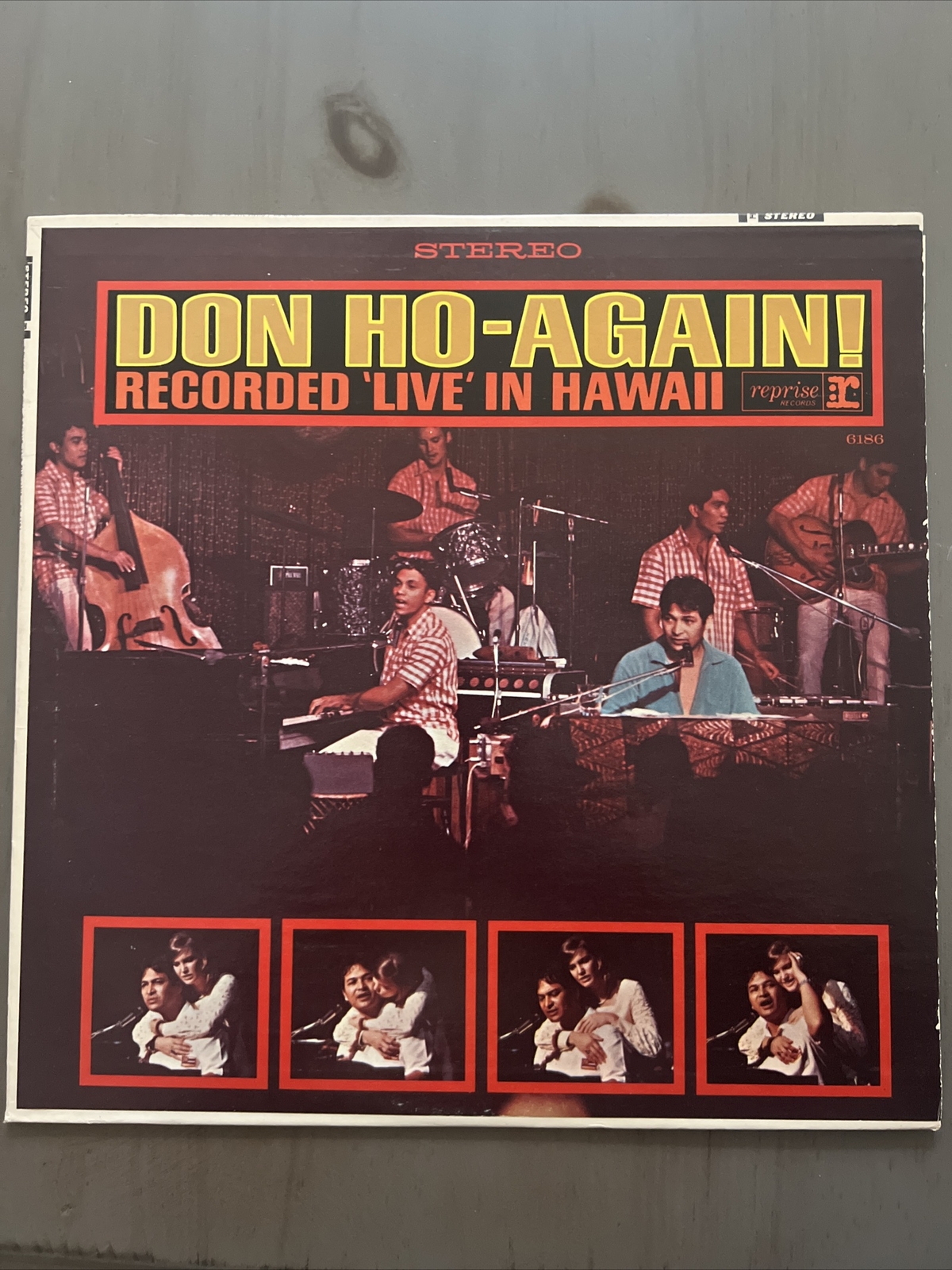 DON HO-AGAIN! RECORDED LIVE IN HAWAII VINYL LP 1966 – VG+/VG+
