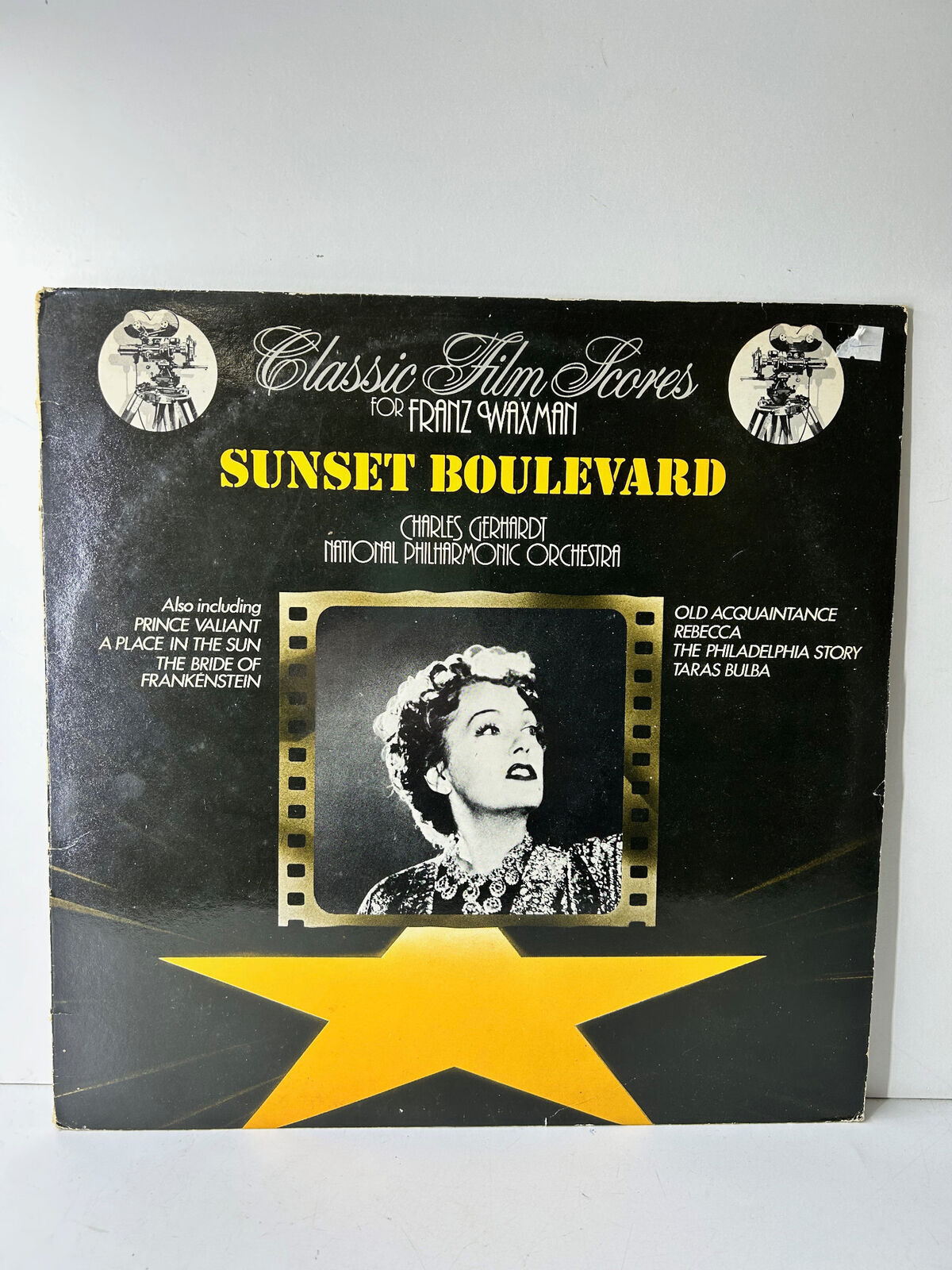 Classic Film Scores for Franz Waxman: Sunset Boulevard 12” Vinyl LP