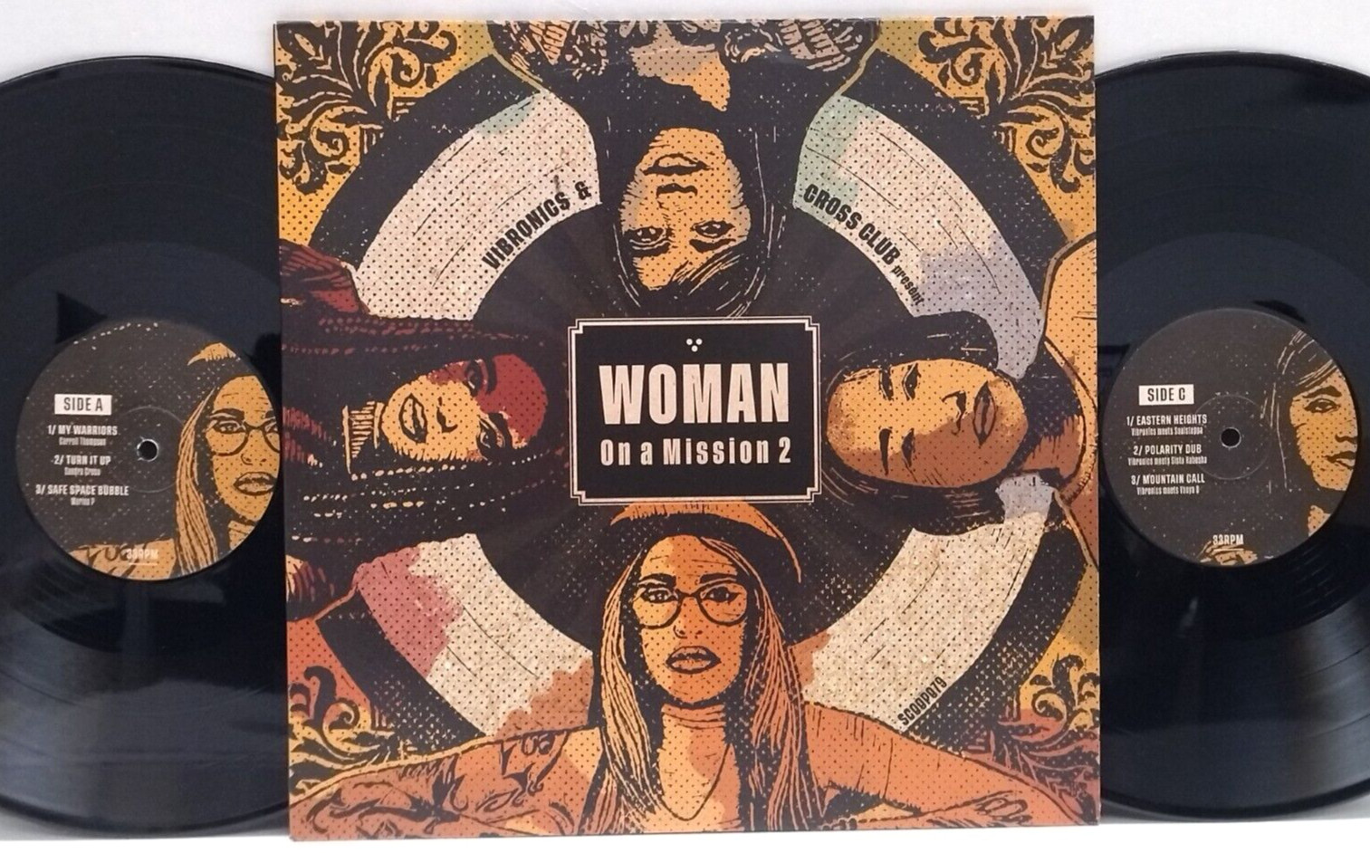 Vibronics – Woman On A Mission 2 2LP 2024 UK ORIG Scoops REGGAE DAMIAN MARLEY