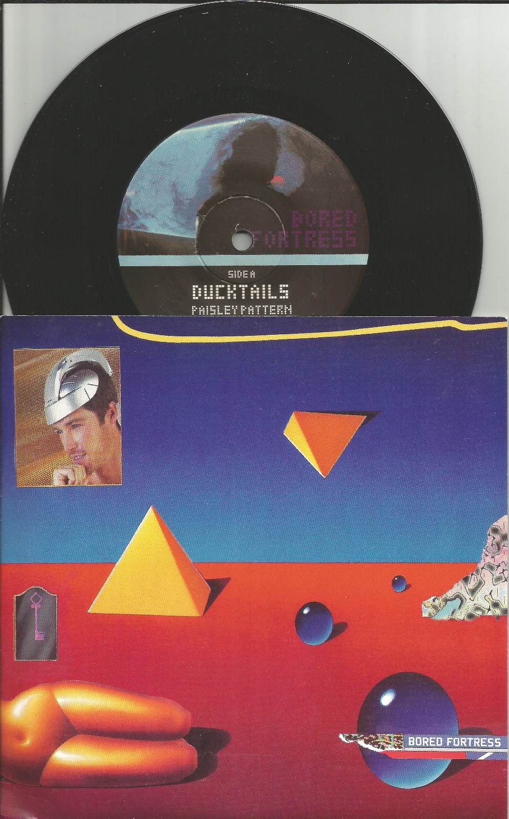 BORED FORTRESS 7 INCH Club DUCKTAILS & RANGERS 2 UNRELASED TRX 7 Inch Vinyl