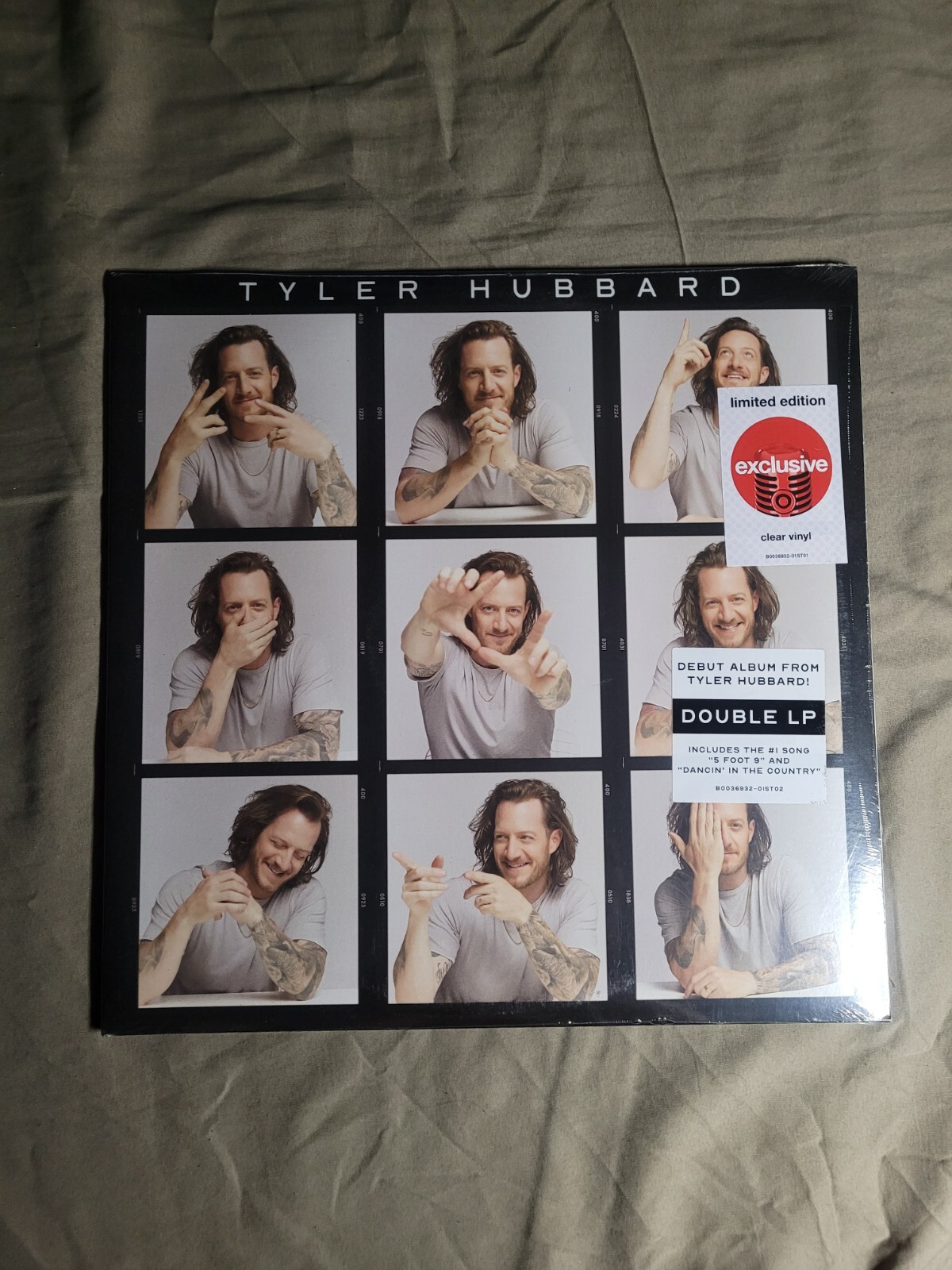 Tyler Hubbard – Tyler Hubbard (Vinyl LP) Target Exclusive Clear