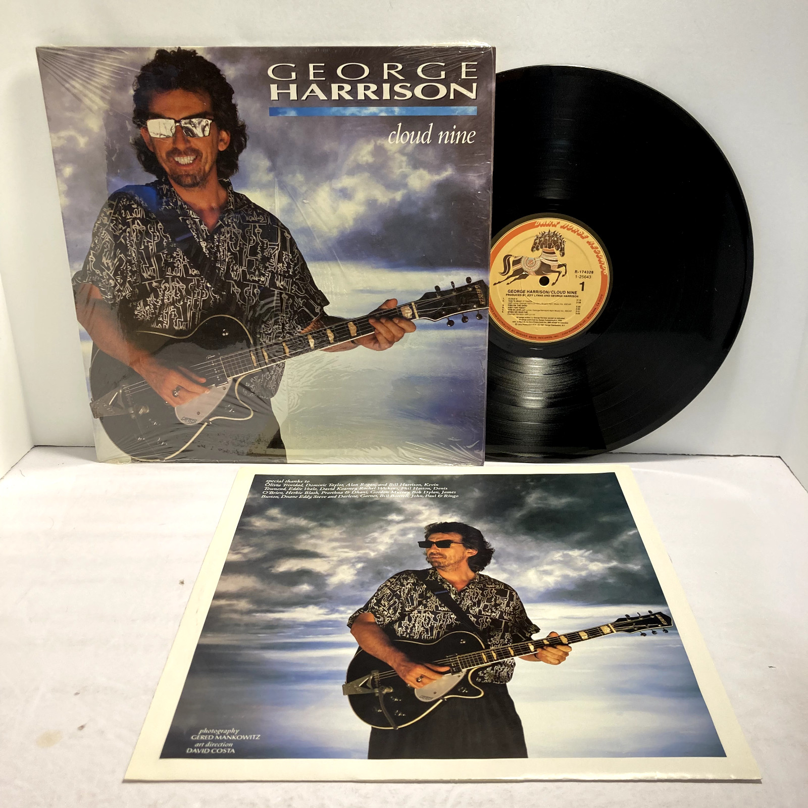 George Harrison – Cloud Nine LP – Dark Horse 25643 – Tested EX Vinyl – Shrink S2