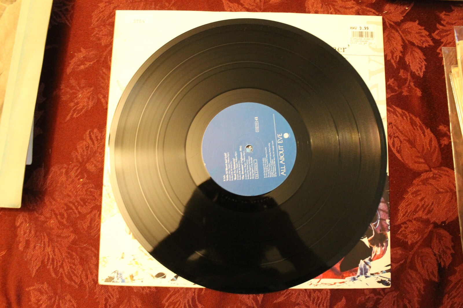 All About Eve ~ The Dreamer ~ 1991 Phonogram 12″ Single ~ NUMBERED & AUTOGRAPHED