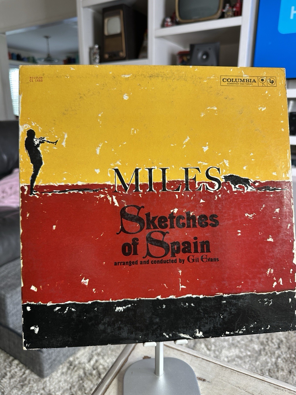 Miles Davis Sketches of Spain Columbia CL 1480 Vinyl LP VG VG