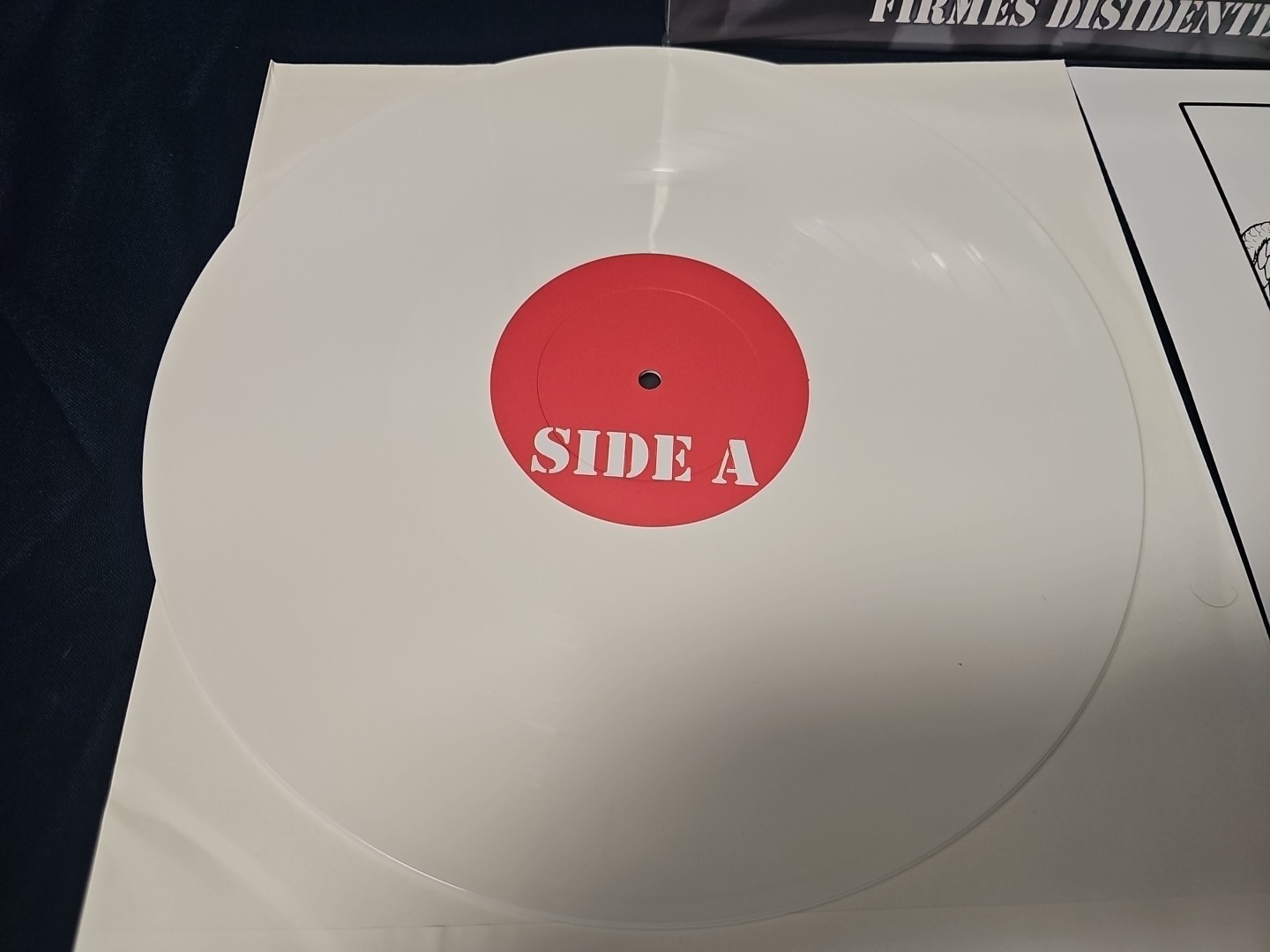 ACCION ARMADA – FIRMES DISIDENTES – WHITE VINYL RECORD # 48/100 RARE🔥🔥