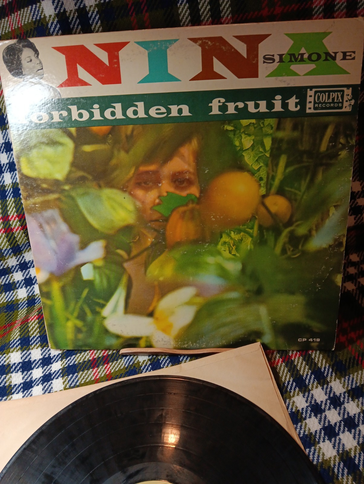 Nina Simone – Forbidden Fruit OG DG MONO GOLD LABEL 1961 CP 419 VG/VG Colpix