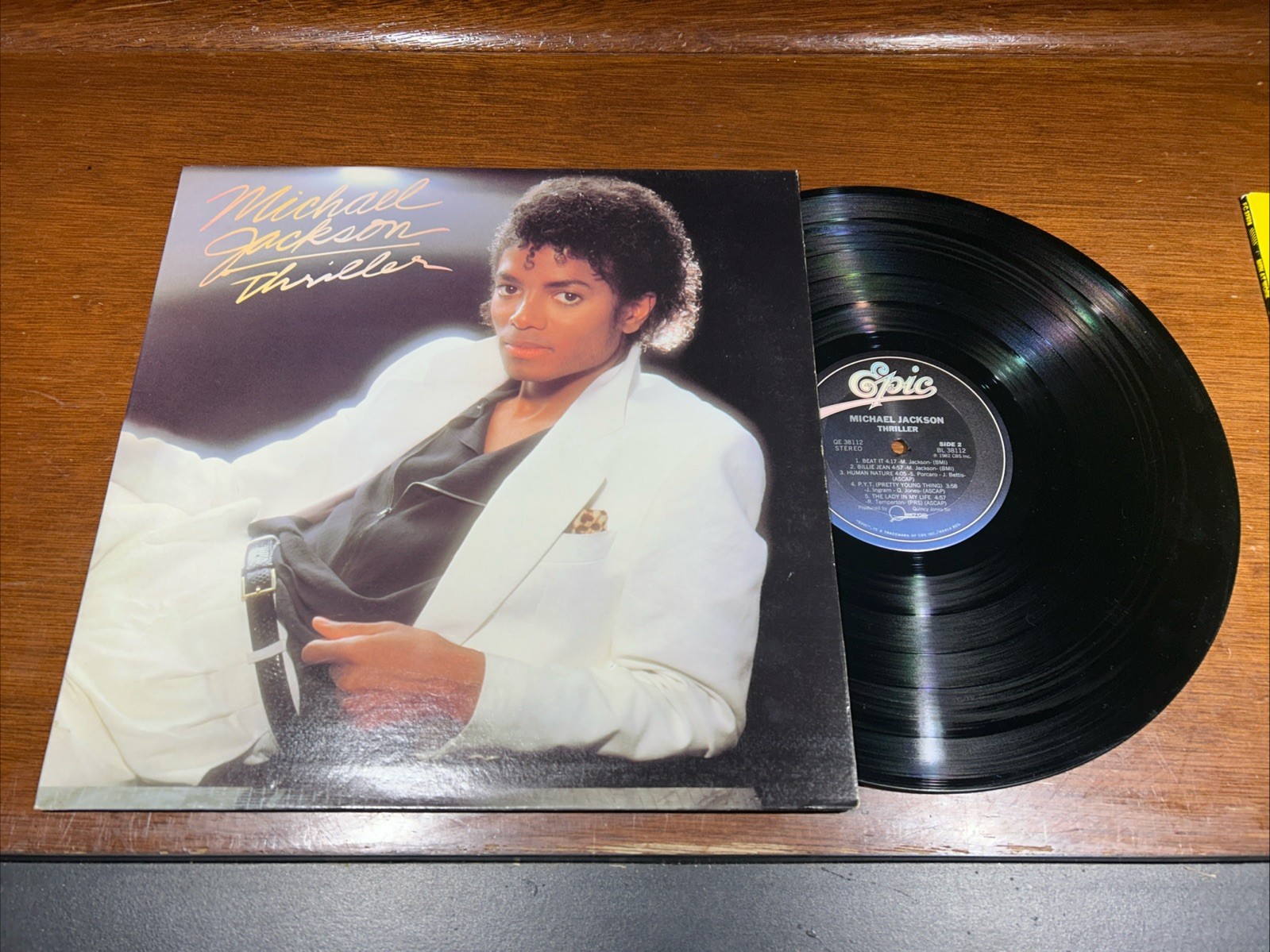 Michael Jackson – Thriller – VG+ Vintage Press