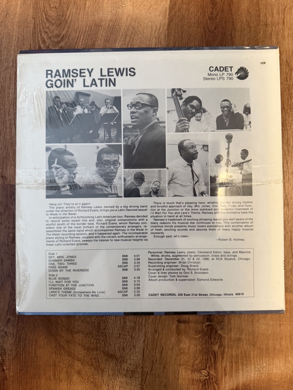 Ramsey Lewis – Goin’ Latin LP (1967) Cadet LPS 790 Original Stereo Pressing