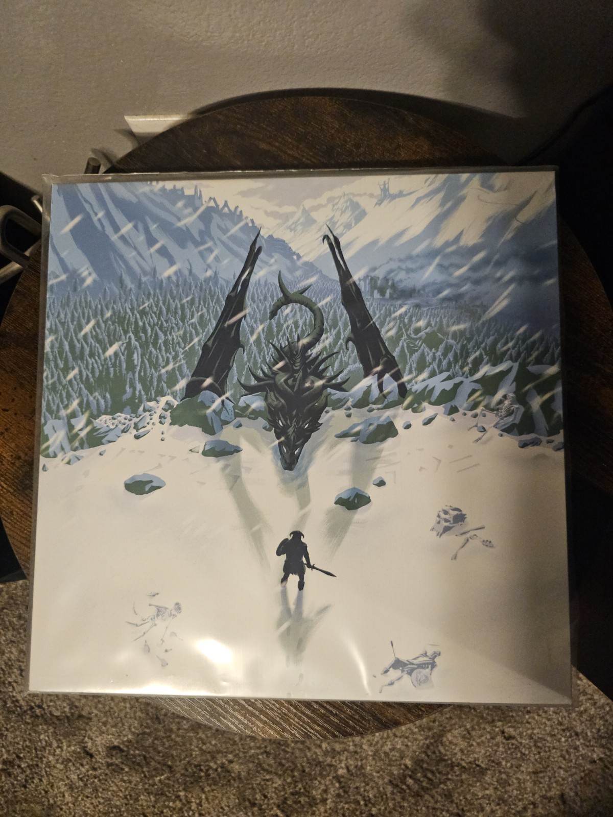 iam8bit Skyrim Original Game Soundtrack Jeremy Soule 12″ Green Vinyl LP