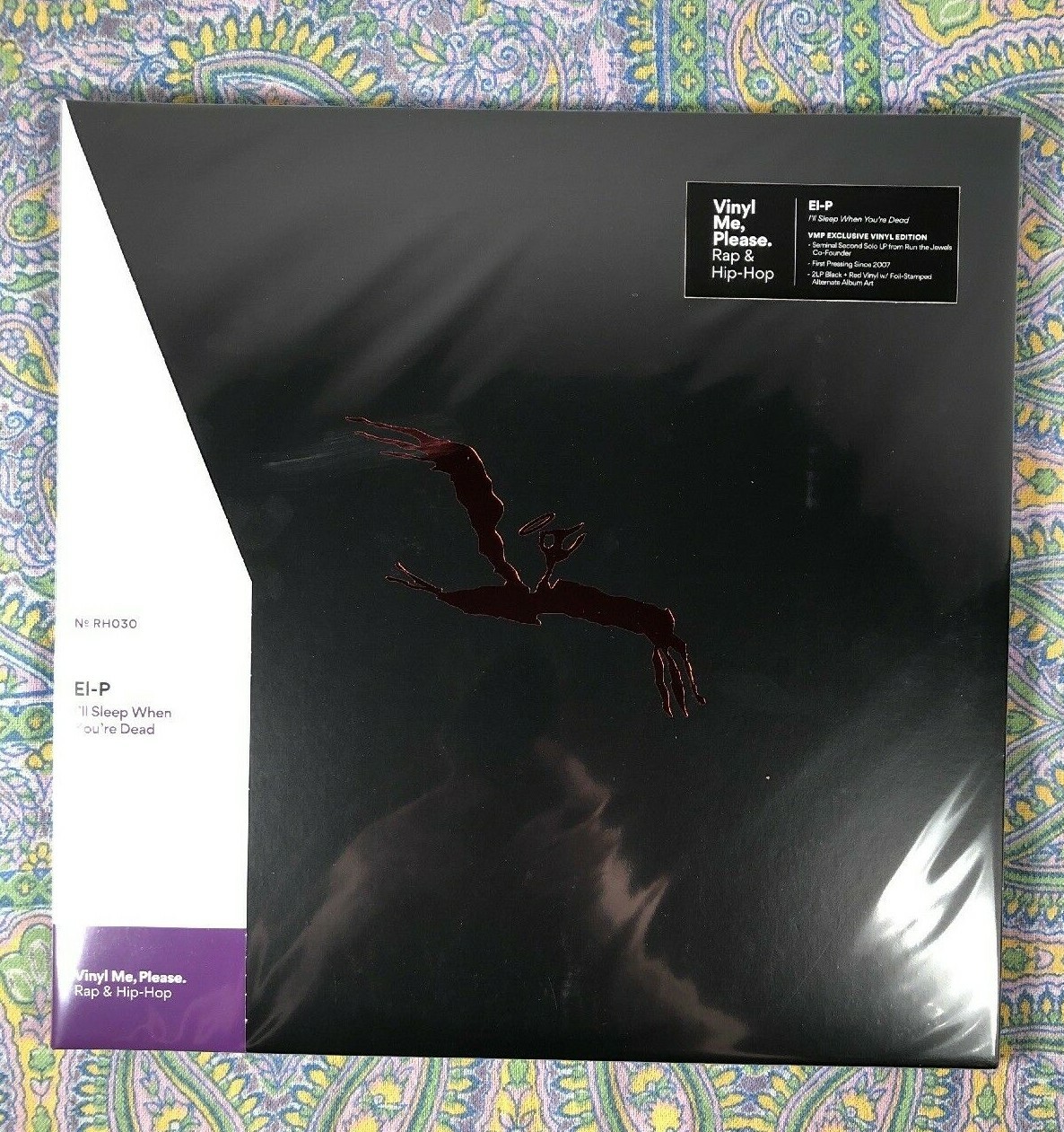 EL-P (of Run The Jewels) I’ll Sleep When You’re Dead VMP Vinyl Me Please OOP LP