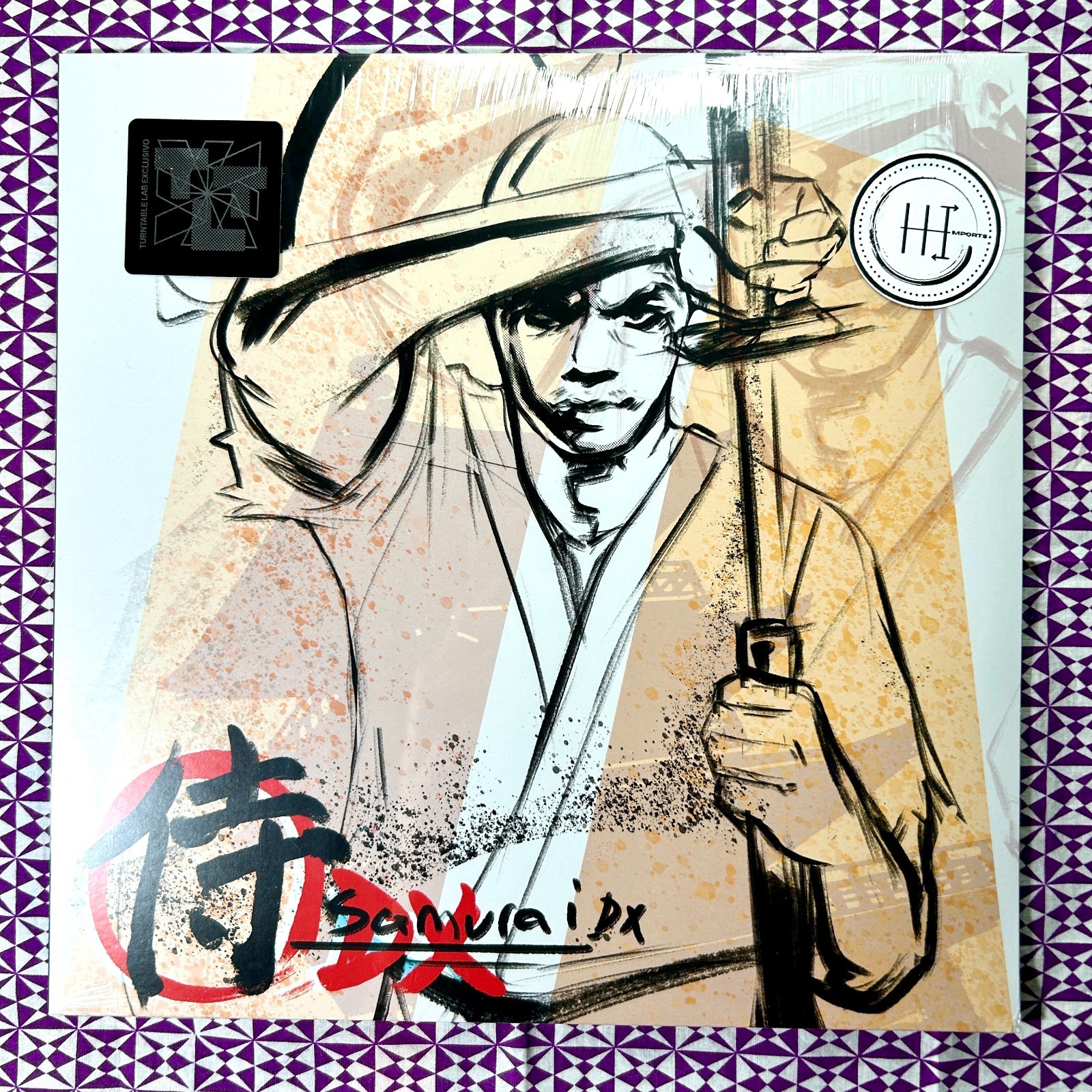 Lupe Fiasco Samurai DX Turntable Lab Exclusive Vinyl LP Iridescent /300