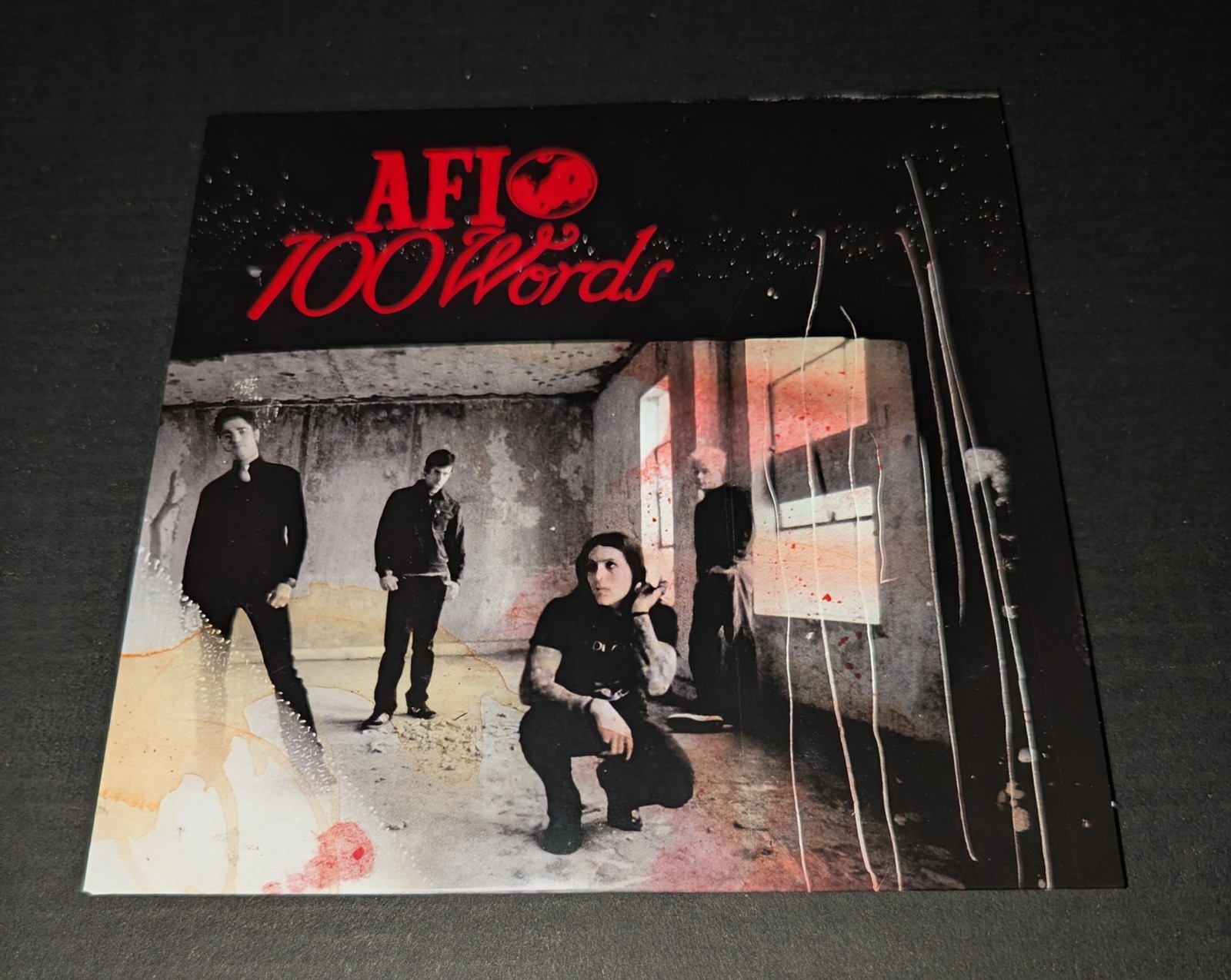 AFI 100 Words 7″ Vinyl B-side New And Unplayed (see pics and description)