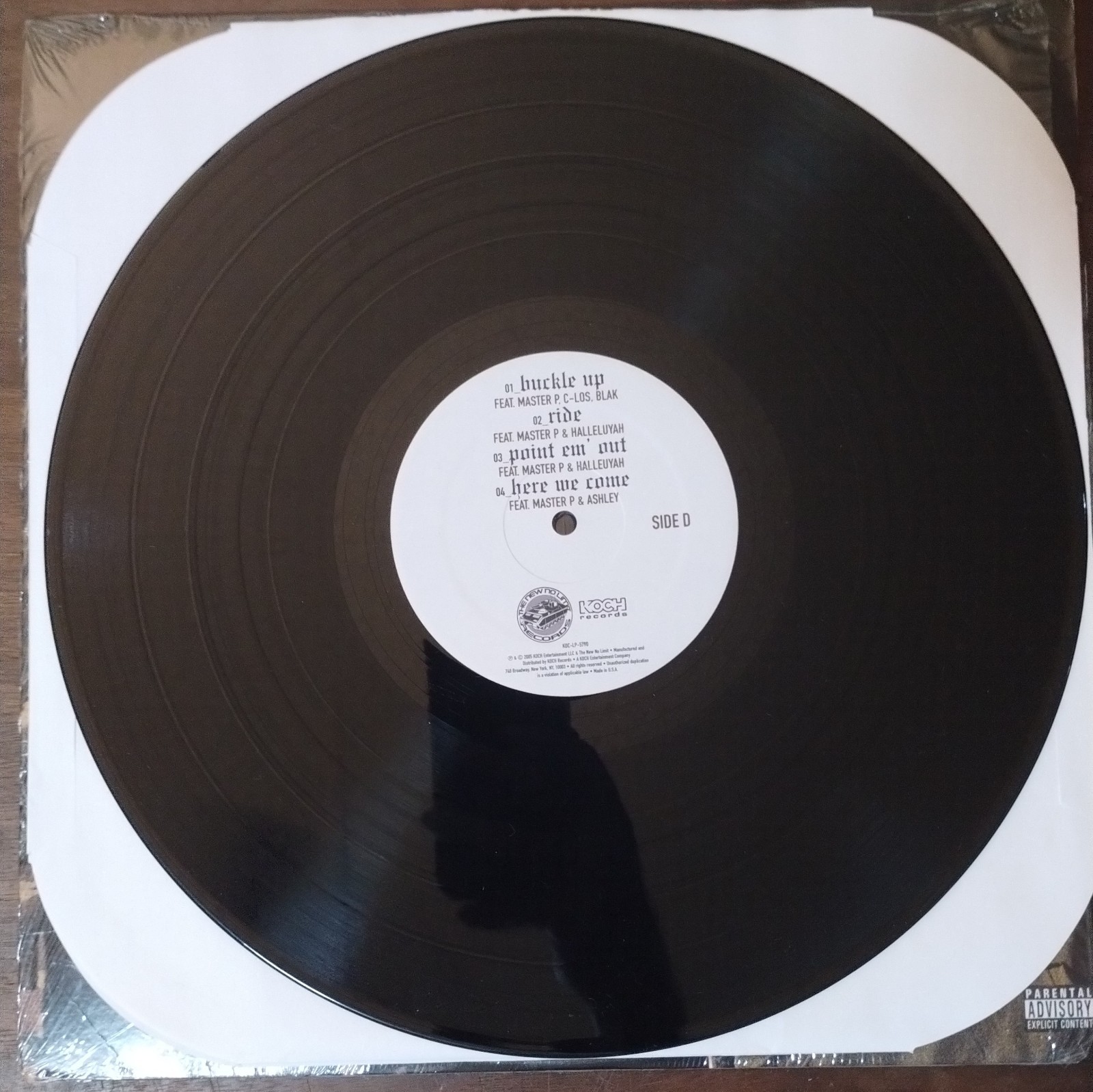 Tru – The Truth – Koch Records – KOC-LP-5790 – Vinyl – 2005 – Hip Hop – Gangsta