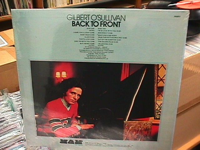 Gilbert O’Sullivan Back to Front