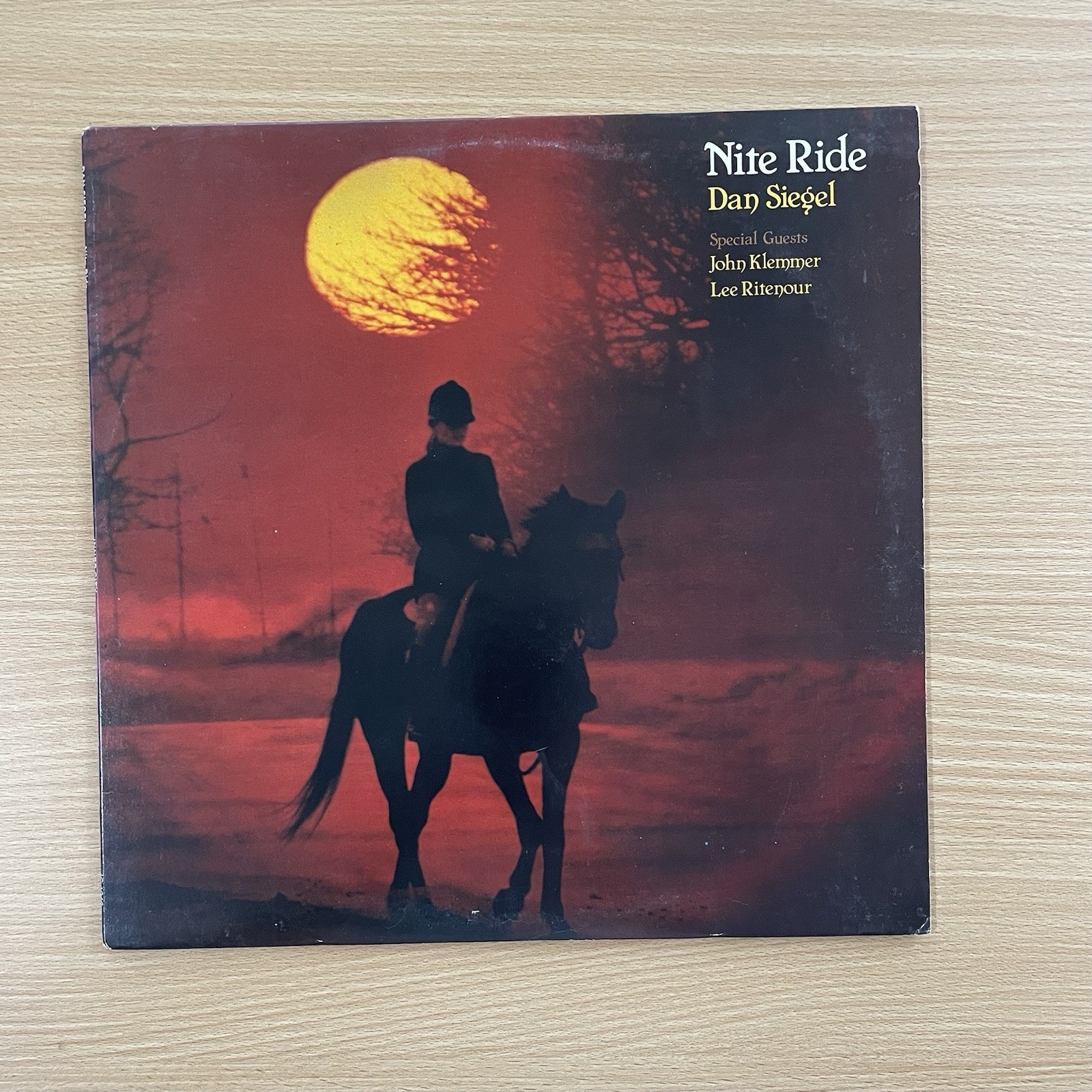 Dan Siegel – Nite Ride 1980 First Edition Vinyl LP Jazz-Funk VG+