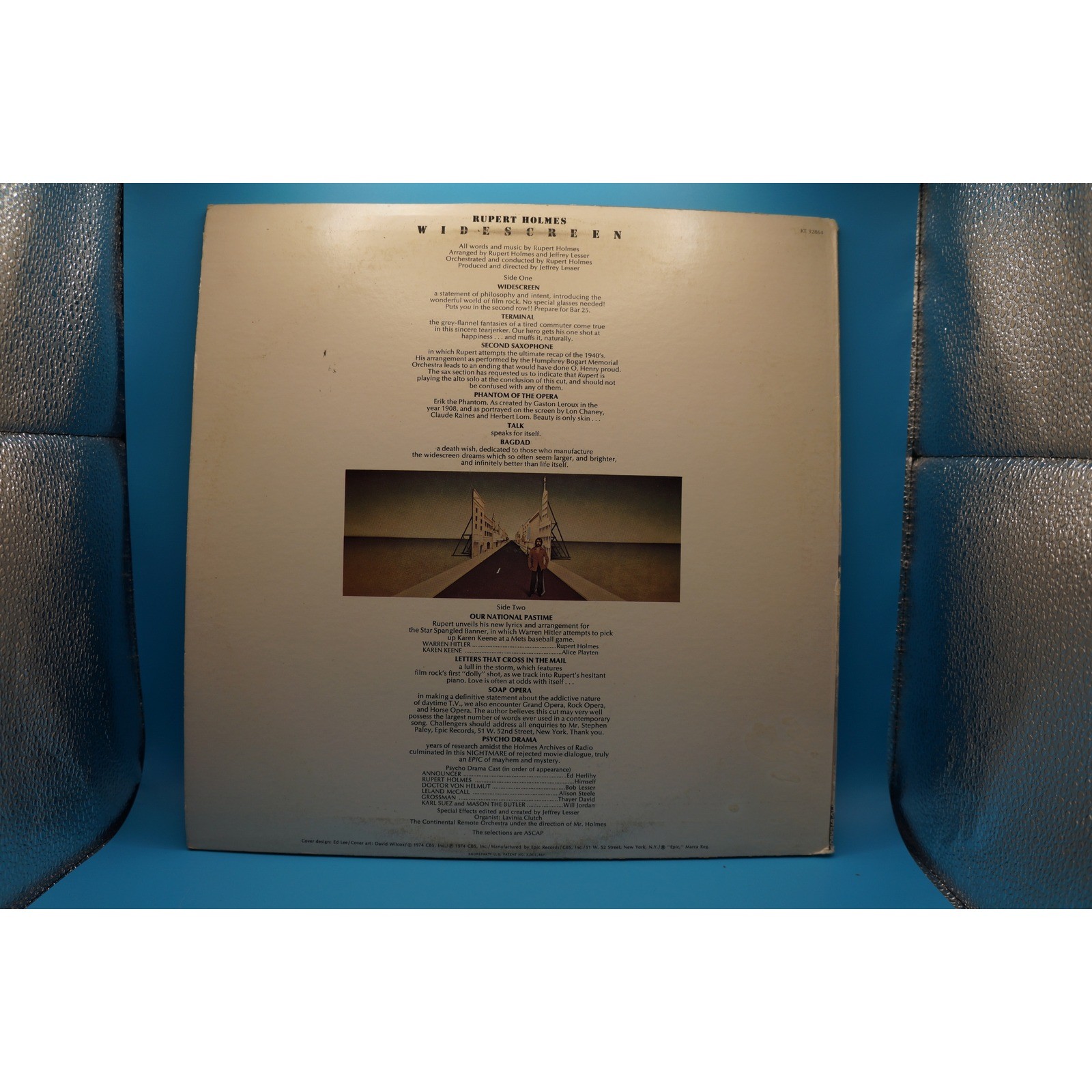 Rupert Holmes Widescreen Vinyl LP 1974 Epic KE 32864 Radio Station Promo Copy