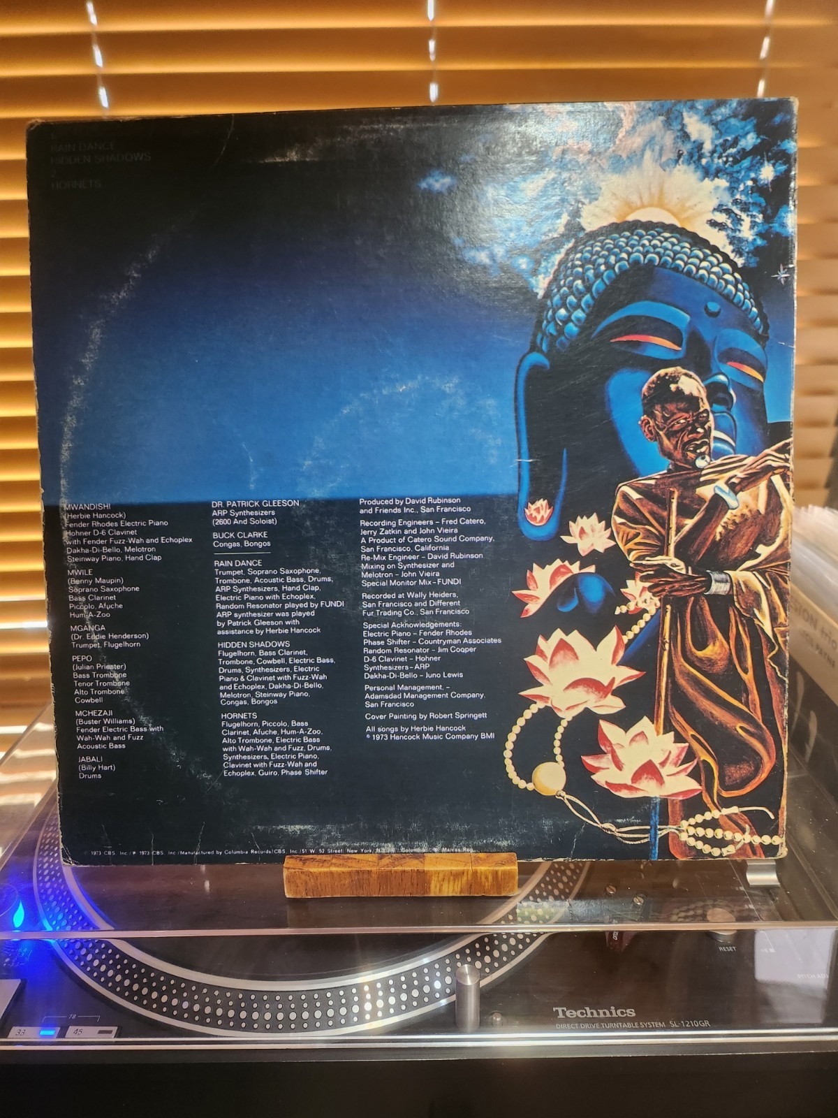 Herbie Hancock Sextant, Self Titled, 1973 1st Columbia Stereo, KC-32212, VG+/VG+