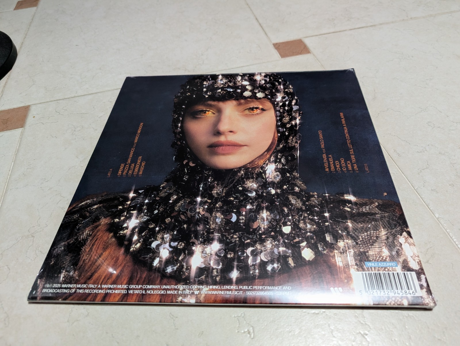 Vinile Lp 33, Annalisa, Ma io sono fuoco, Limited coloured signed edition