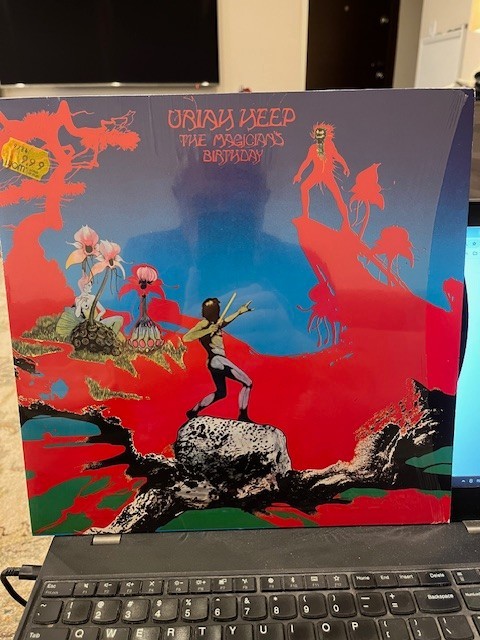 Uriah Heep The Magicians Birthday GERMAN Record lp original vinyl album SHRINK