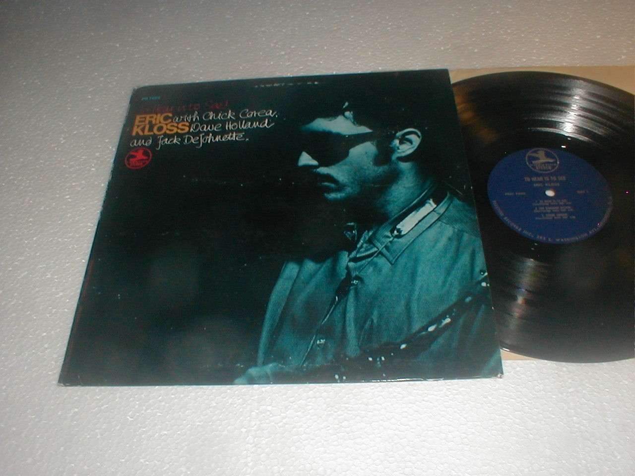 Eric Kloss HEAR TO SEE Prestige LP 1970 Post Bop Jazz Rock Chick Corea