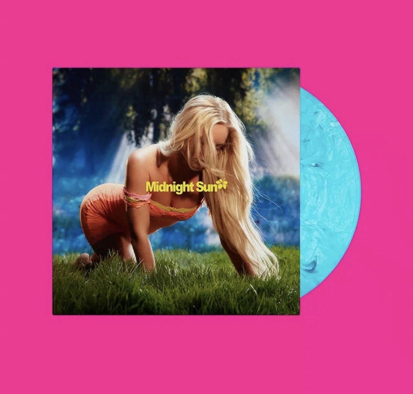 IN HAND Zara Larsson – Midnight Sun UO Exclusive Dolphin Splash Aqua Vinyl LP