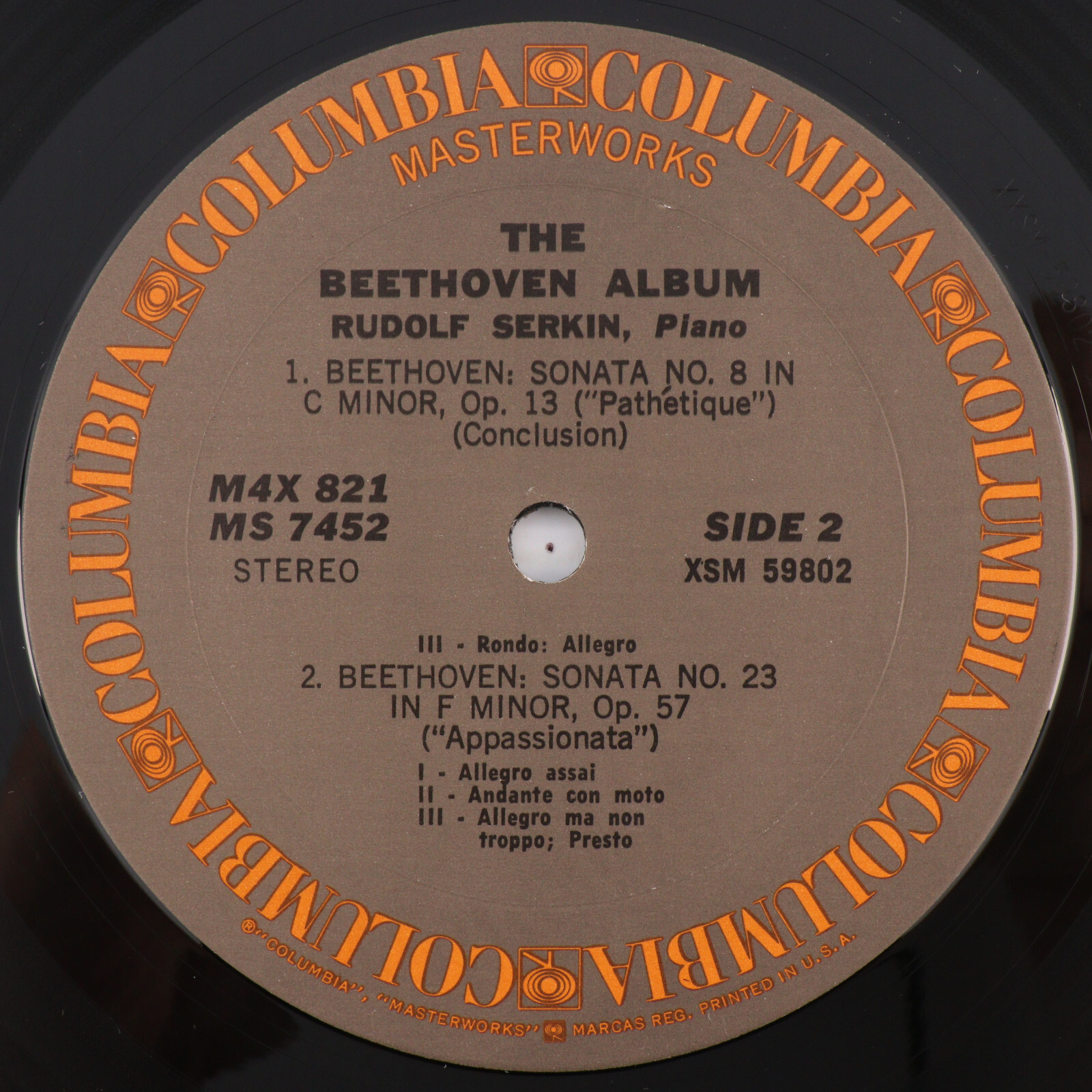The Beethoven Album – Bernstein, Ormandy, Condie – 4x LP Record Box Set M4X 821