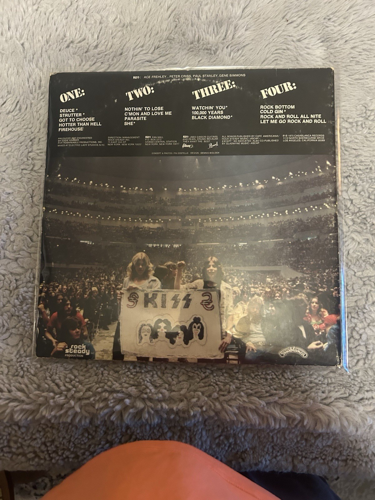 Kiss Alive! 1975 Casablanca 2xLP 12″ Vinyl Records 33 Rock RPMRock(SpecialPress)
