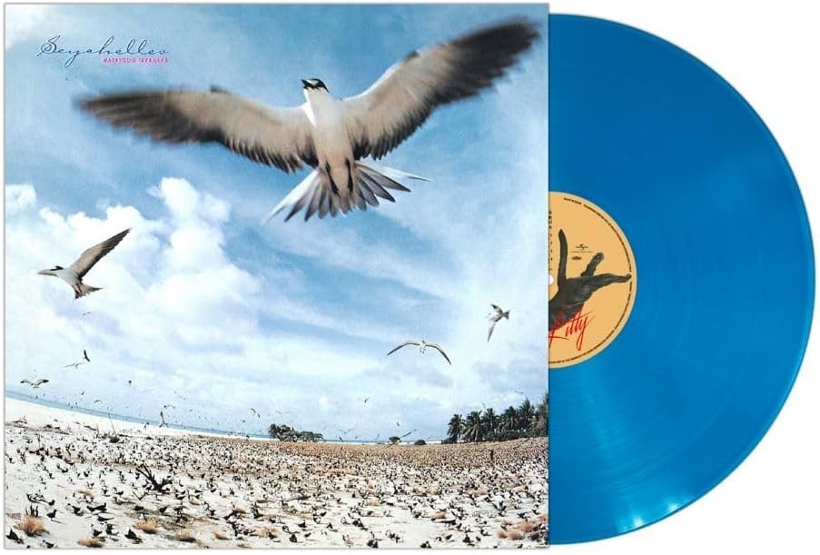 Masayoshi Takanaka Seychelles Clear Sky Blue Vinyl LP OBI UPJY9433 -PSL Pre