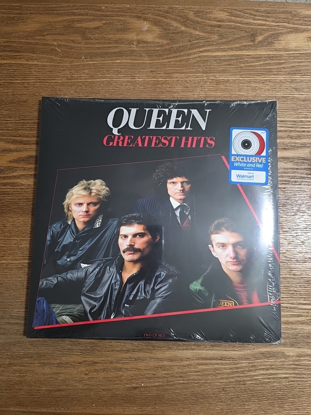 Greatest Hits by Queen (White Red Color Vinyl Record Walmart Exclusive) New