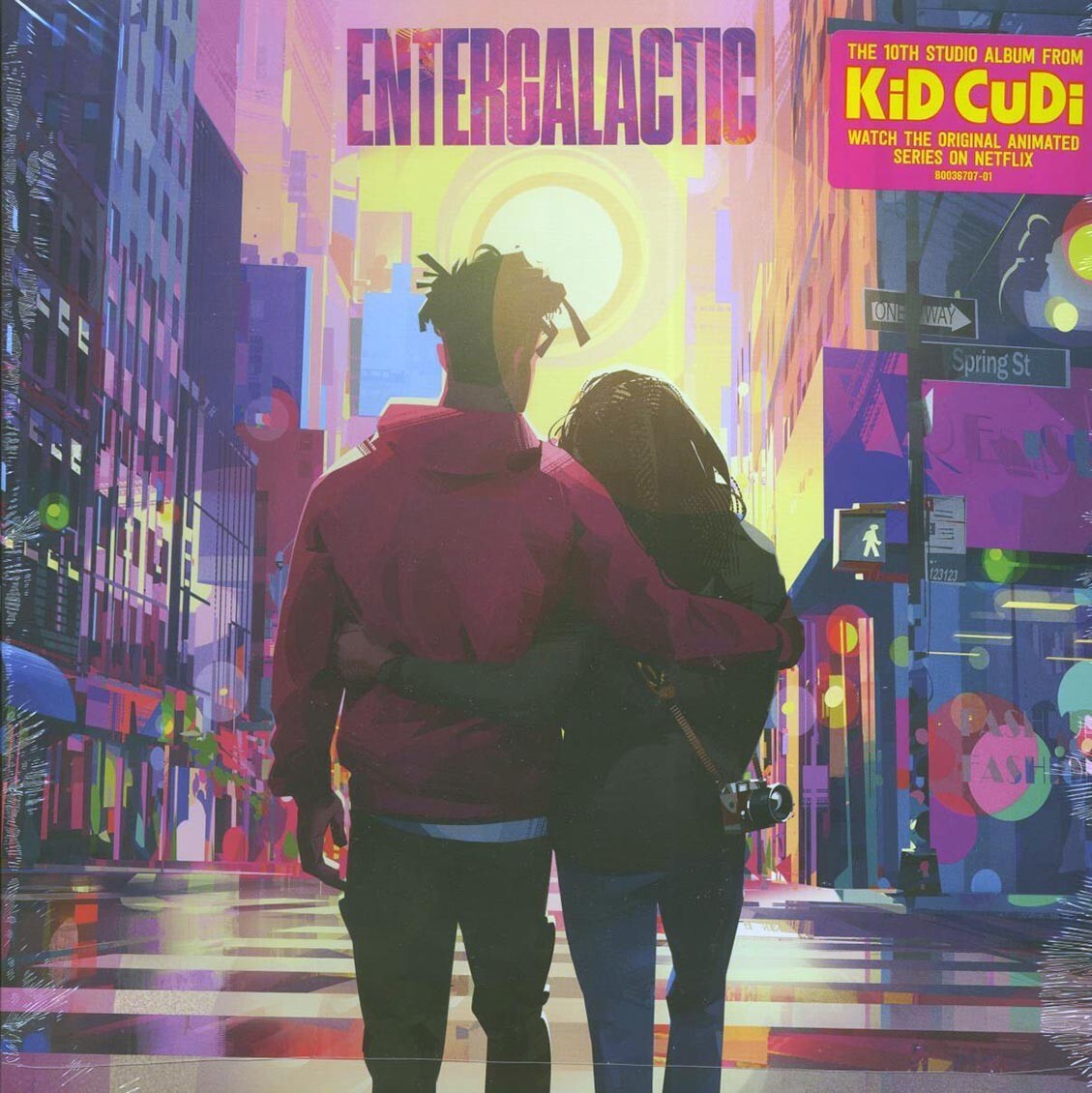 Kid Cudi Entergalactic Vinyl LP Record bonus song! 2 chainz ty dolla $ign NEW bl