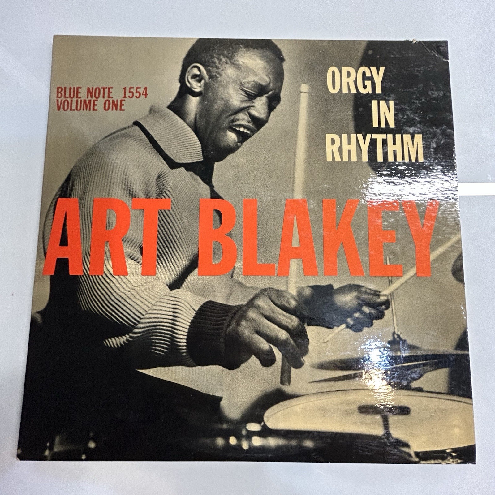 ART BLAKEY ~ ORGY In Rhythm VOL 1 ~ 1959 Blue Note 1554 ~ HARD BOP ~ NICE COPY !
