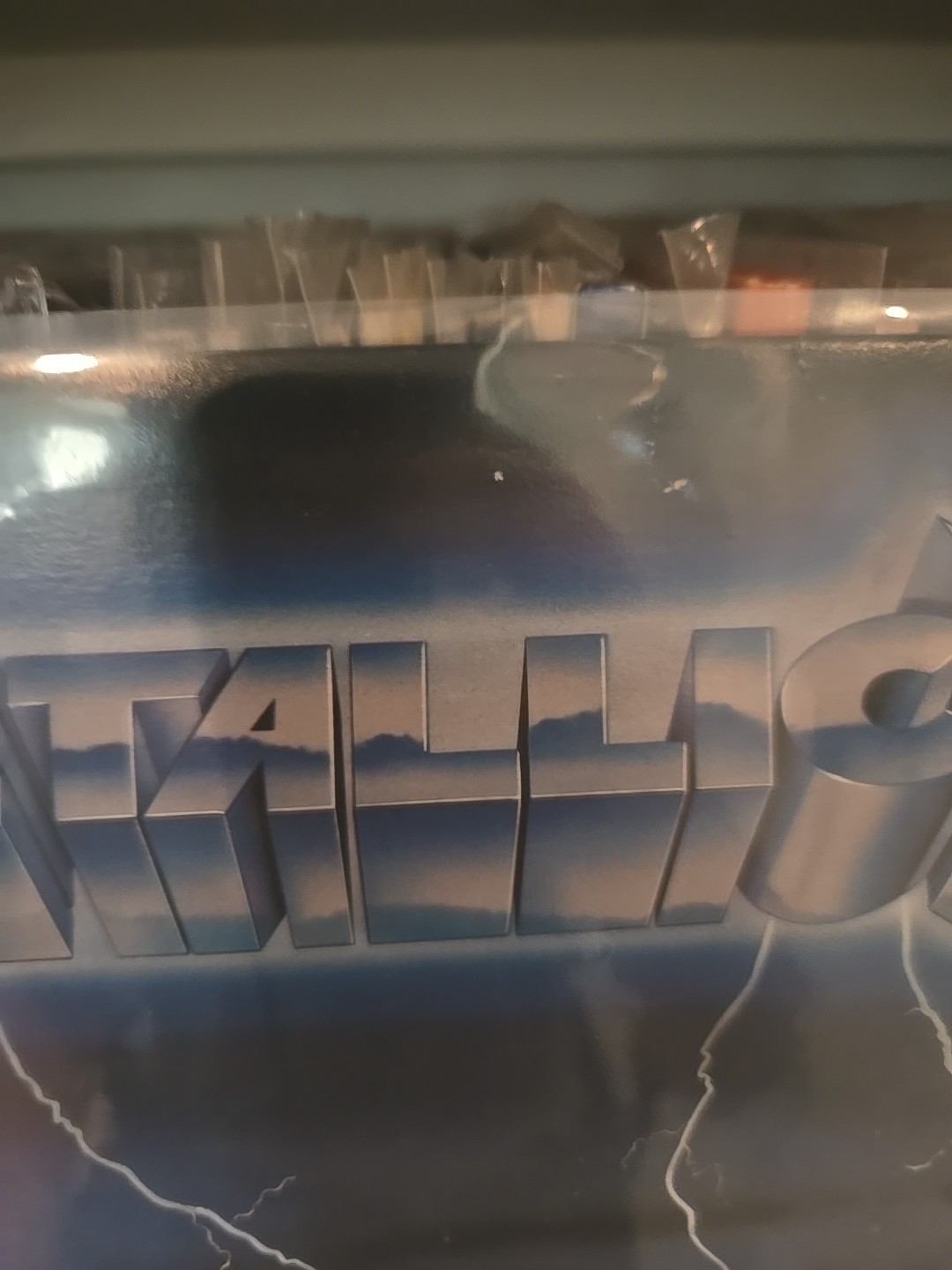 Metallica ‎– Ride The Lightning 1984 Canada Banzai – Vinyl Record LP Album VG